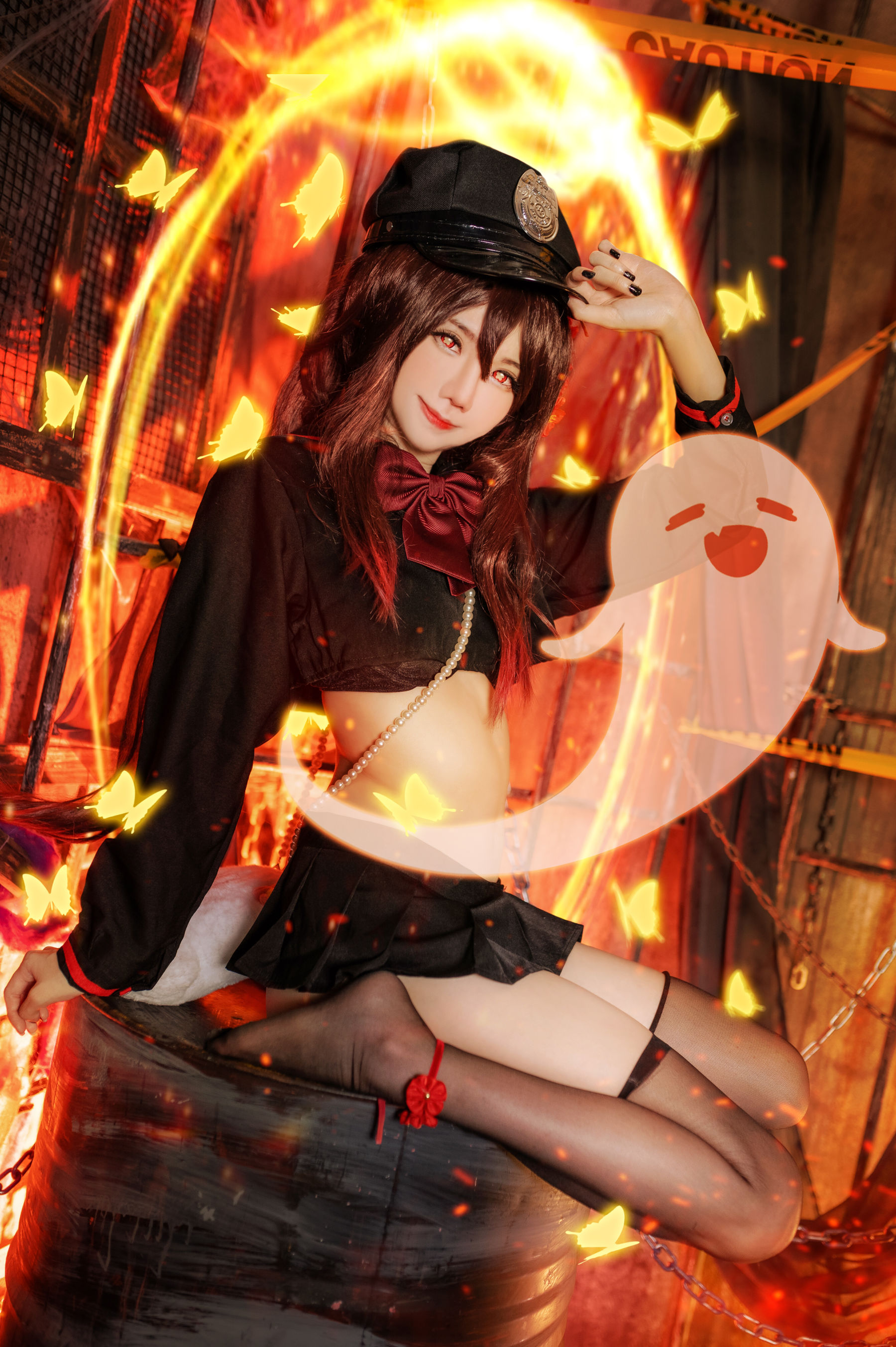 [福利COS] Sally Dorasnow - Hu-Tao/(44P)