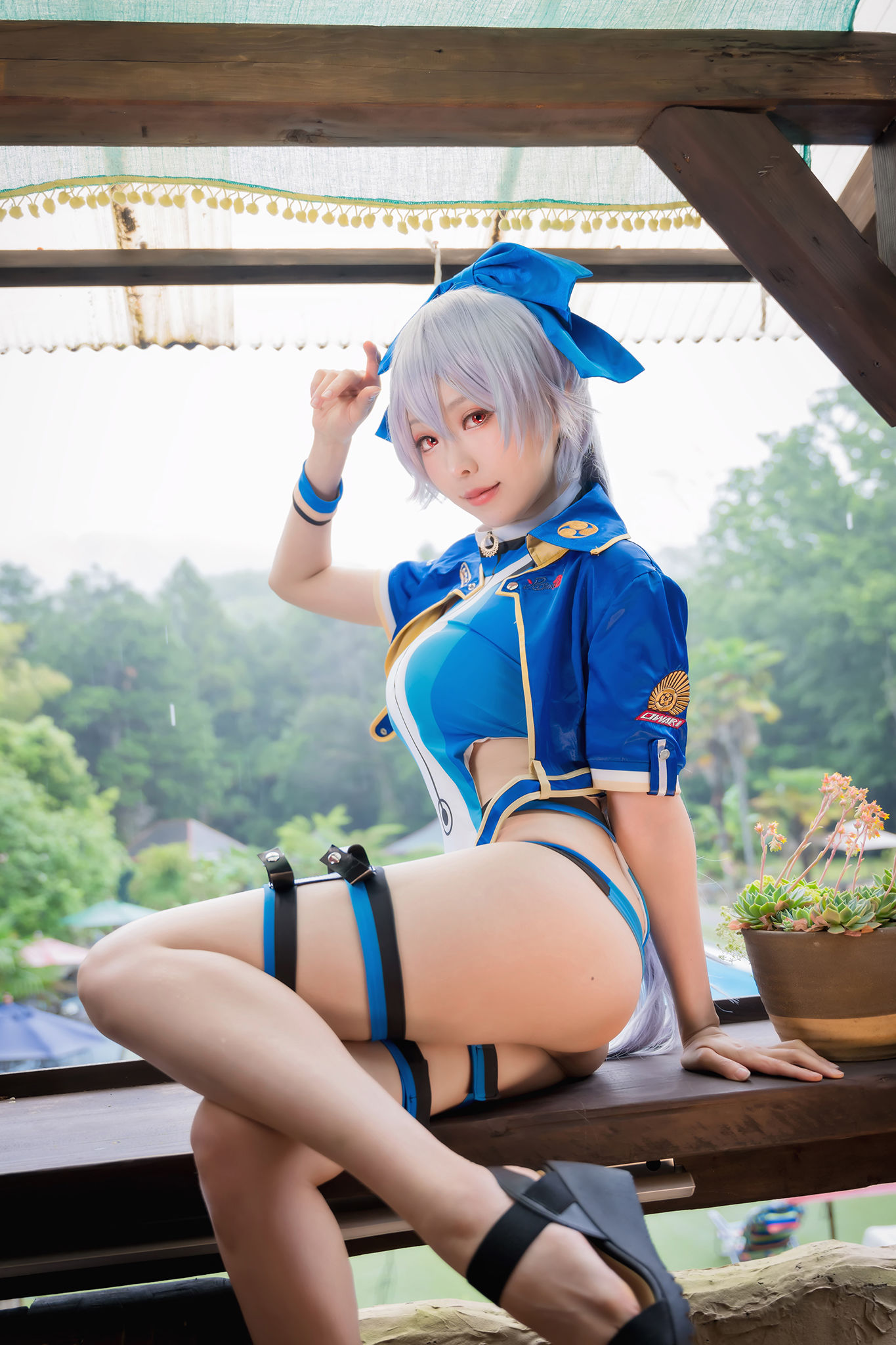 [福利COS] Ely_eee(ElyEE子) - 巴御前/(24P)