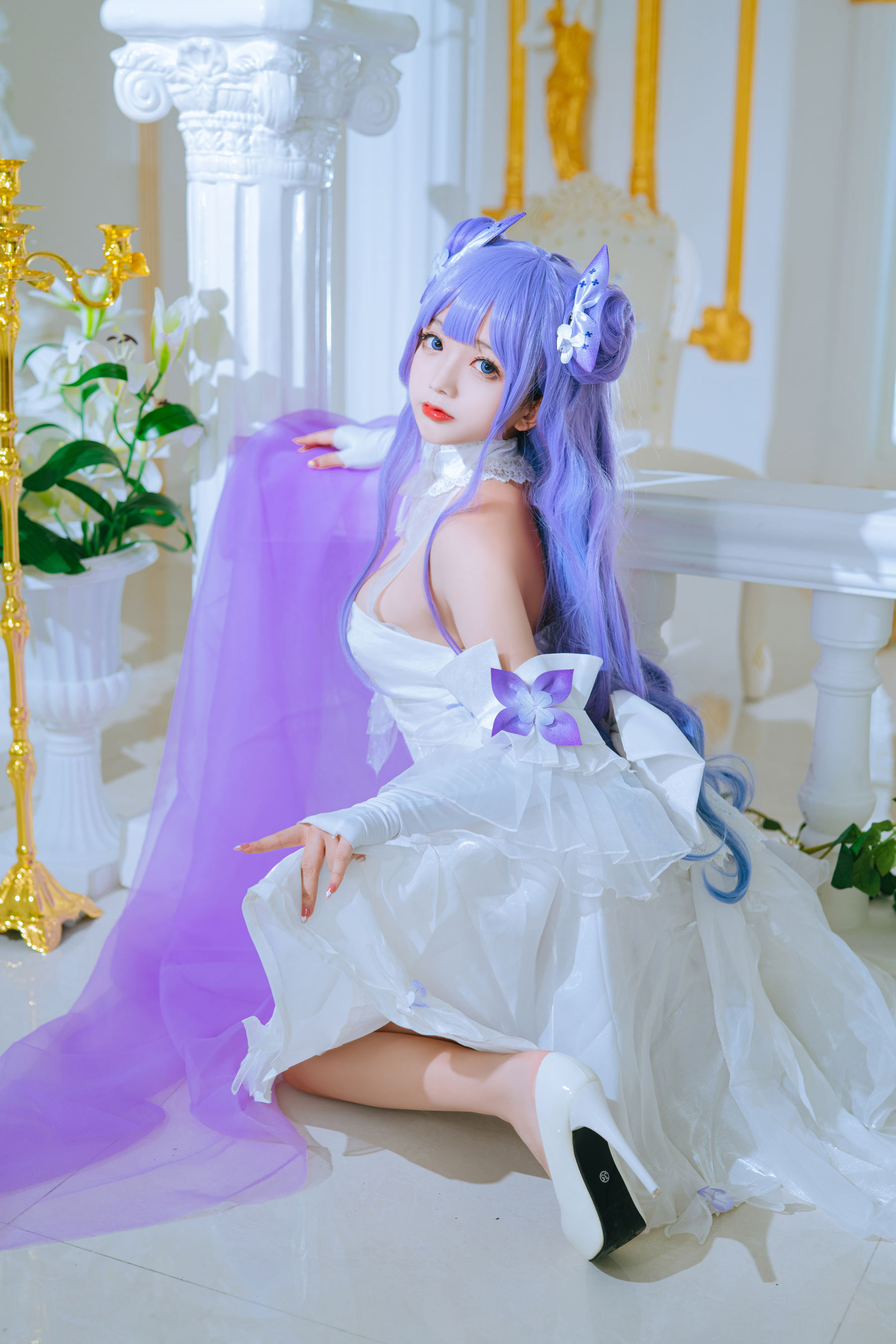 [福利COS] Cosplay日奈娇 - 独角兽兵装/(42P)