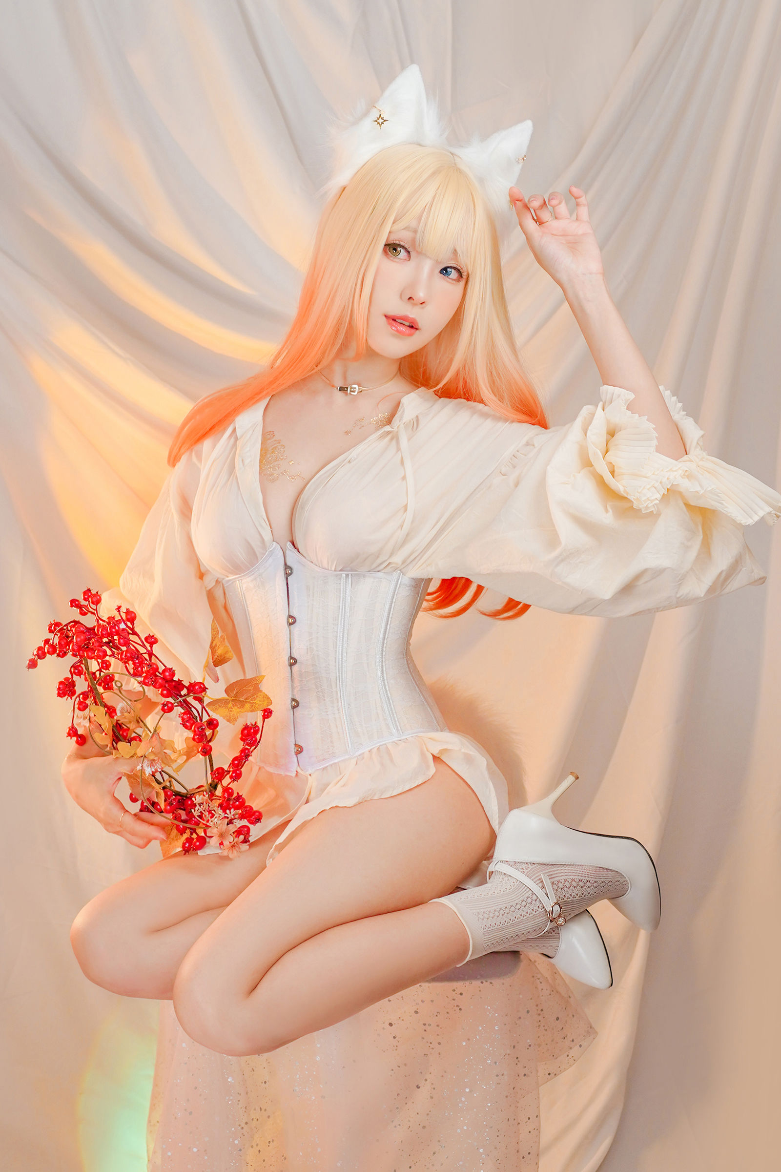 [福利COS] Ely_eee(ElyEE子) - Cat魔女與貓/(41P)