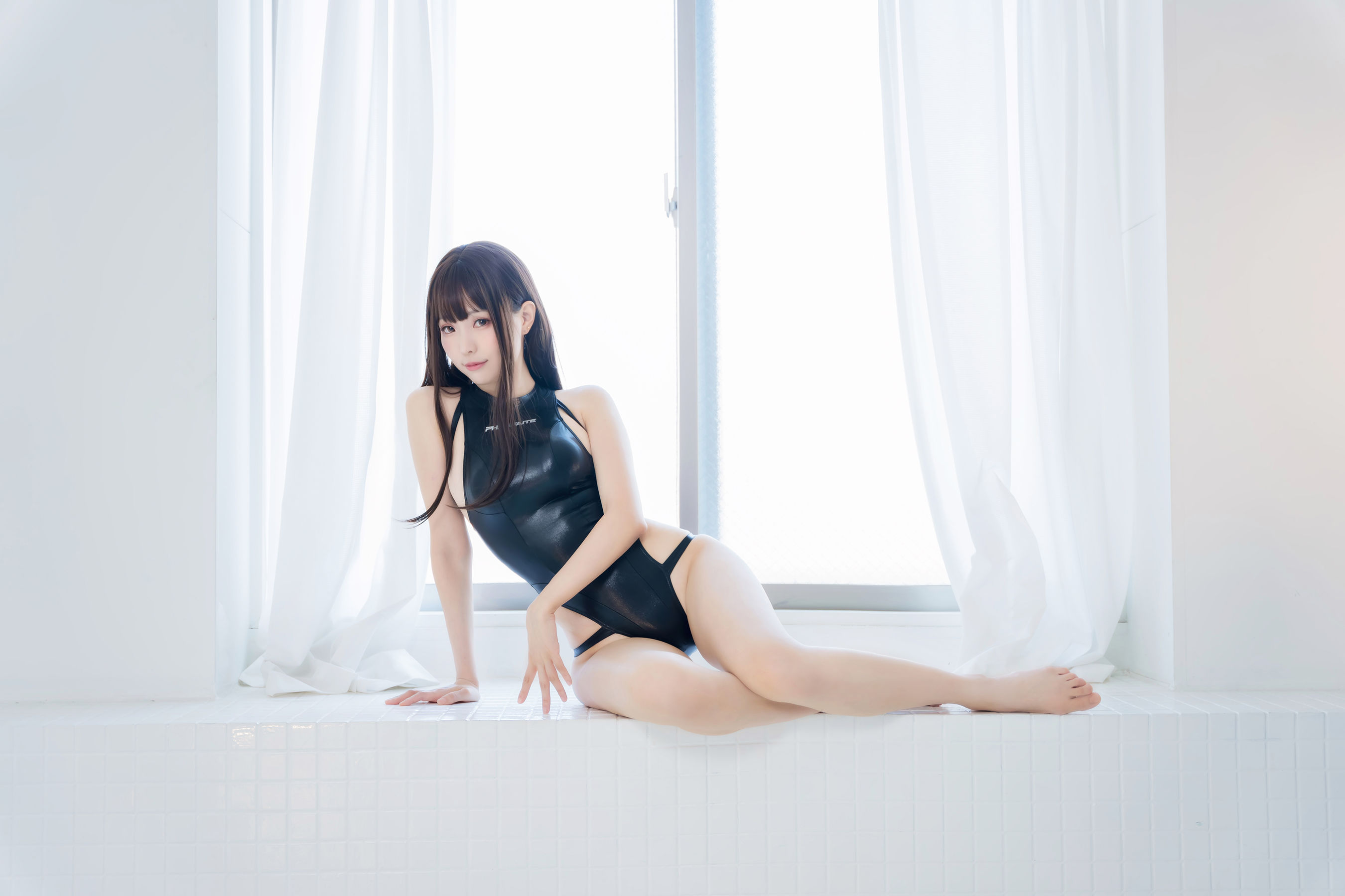 [福利COS] Ely_eee(ElyEE子) - Racing Swimsuit 競泳水手服/(73P)