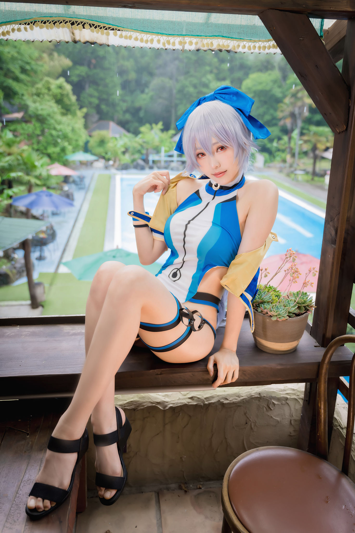 [福利COS] Ely_eee(ElyEE子) - 巴御前/(24P)