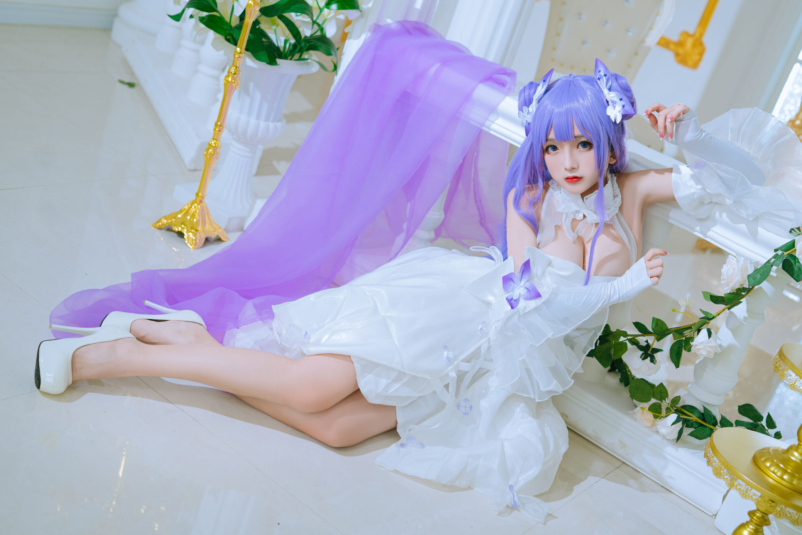 [福利COS] Cosplay日奈娇 - 独角兽兵装/(42P)