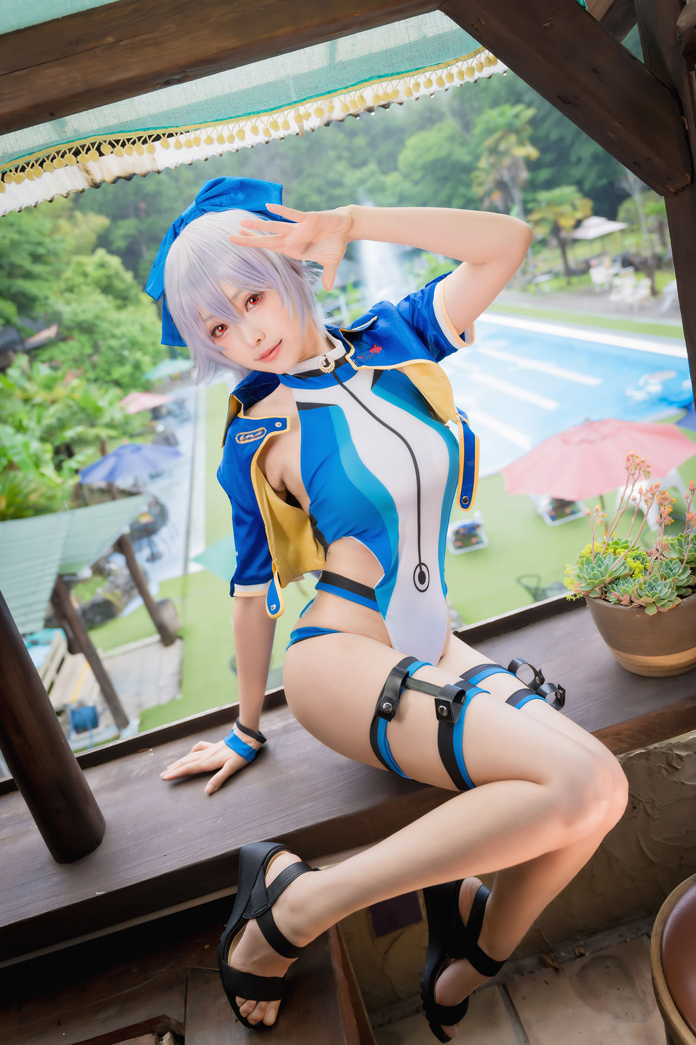 [福利COS] Ely_eee(ElyEE子) - 巴御前/(24P)