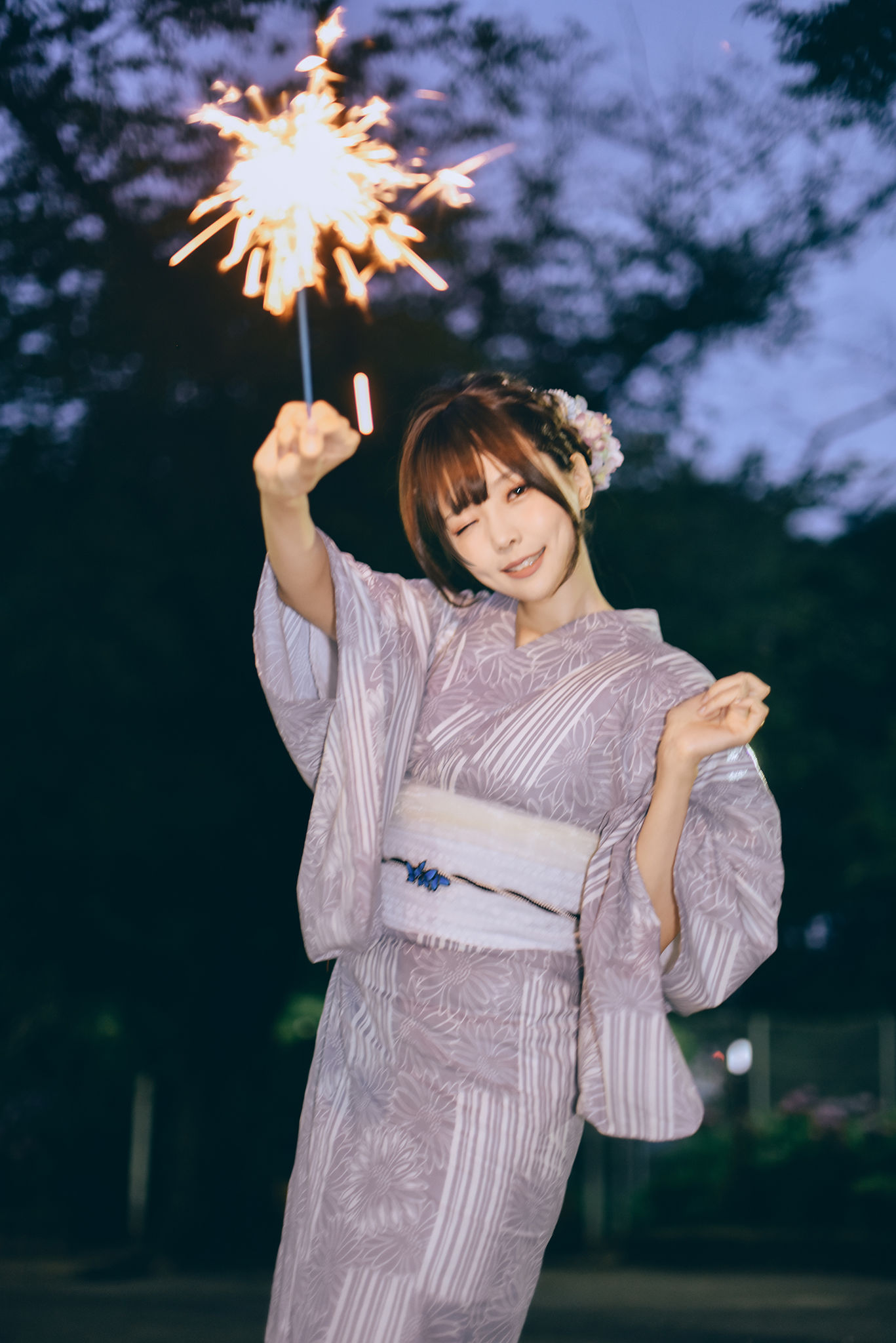 [网红COS] Ely_eee(ElyEE子) - Yukata/(56P)