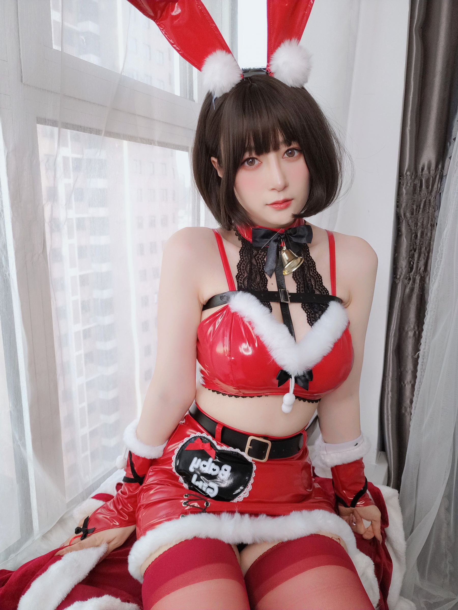 [网红COS] Coser小姐姐白银 - Merry Christmas/(24P)