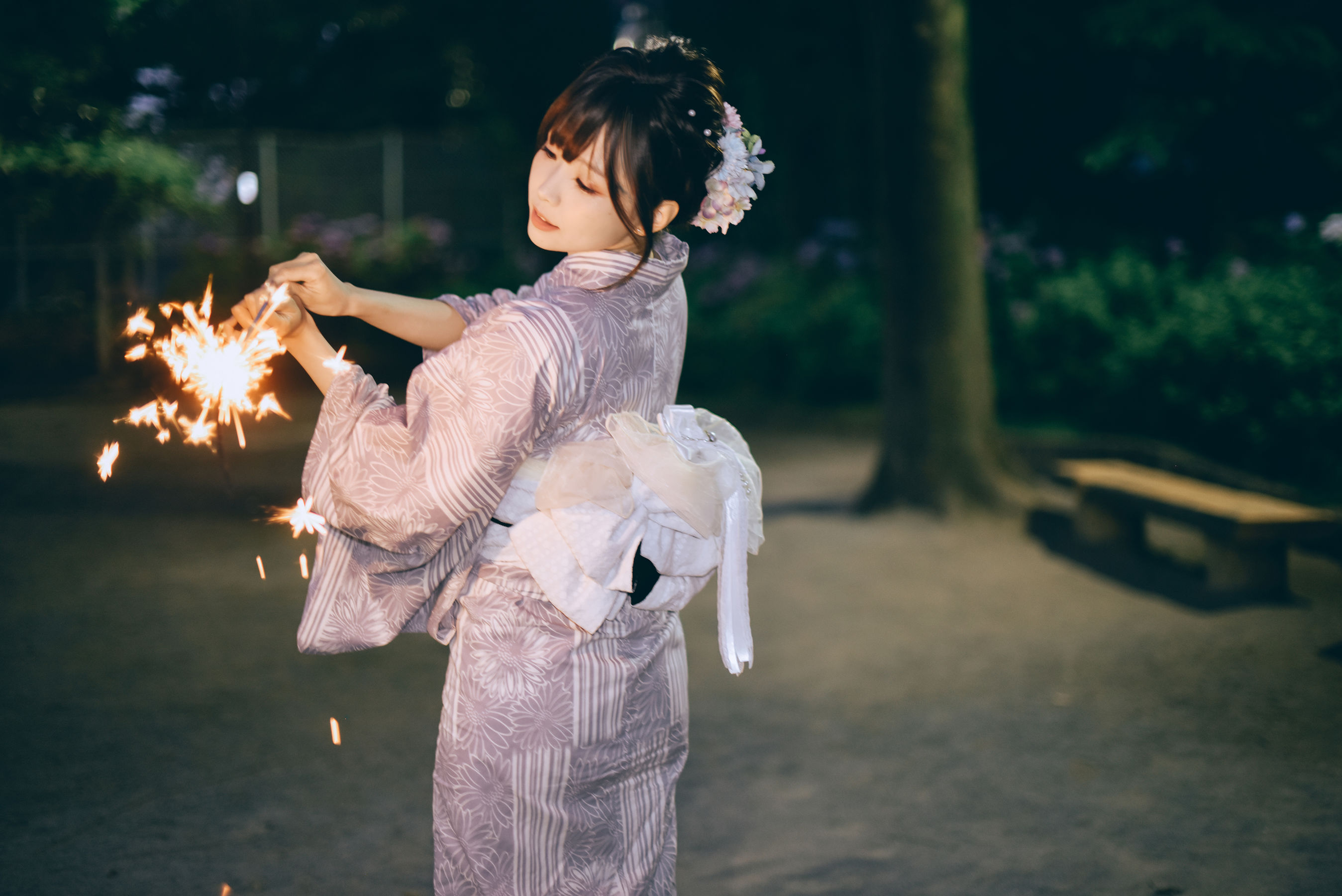 [网红COS] Ely_eee(ElyEE子) - Yukata/(56P)