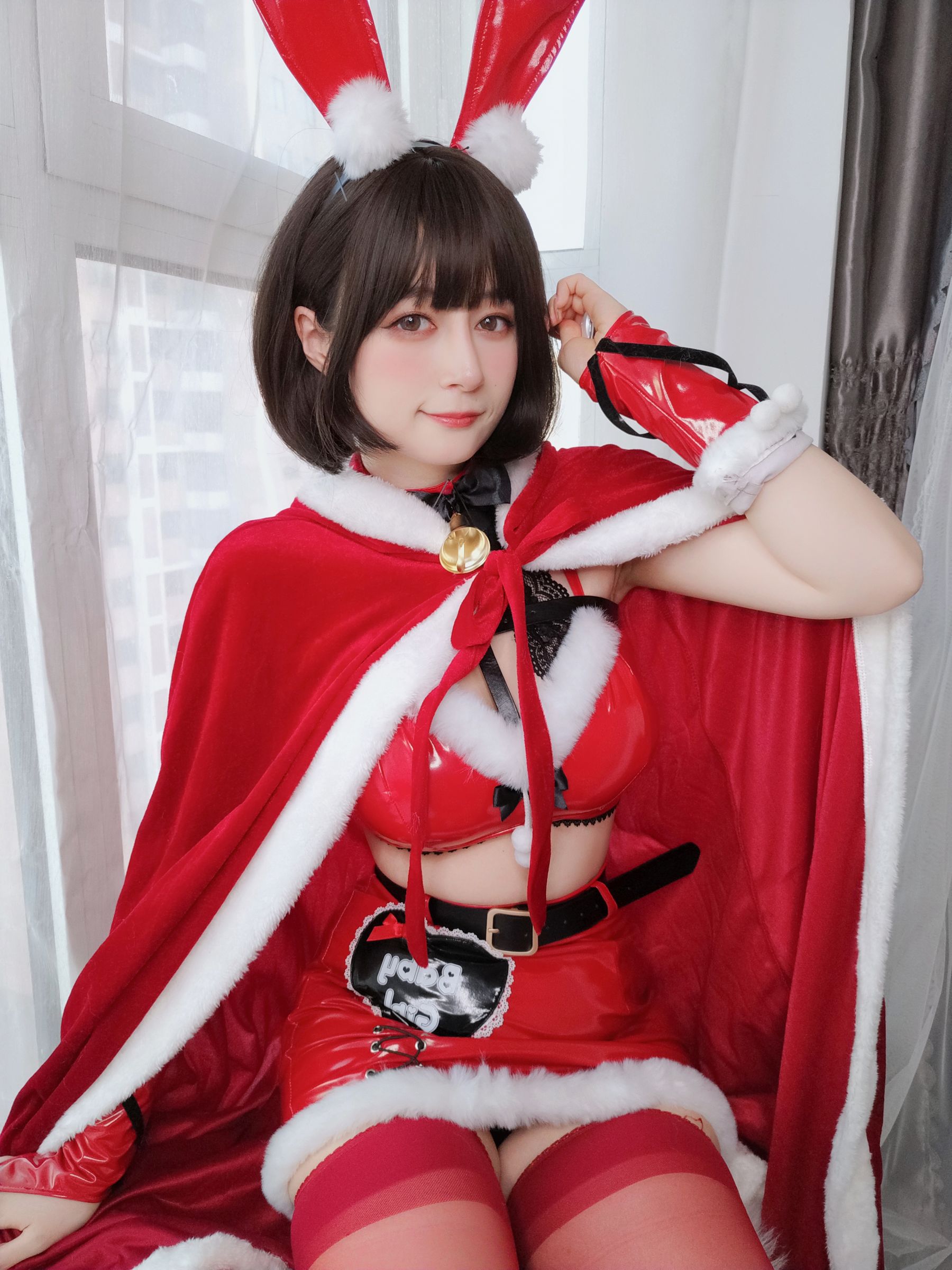 [网红COS] Coser小姐姐白银 - Merry Christmas/(24P)