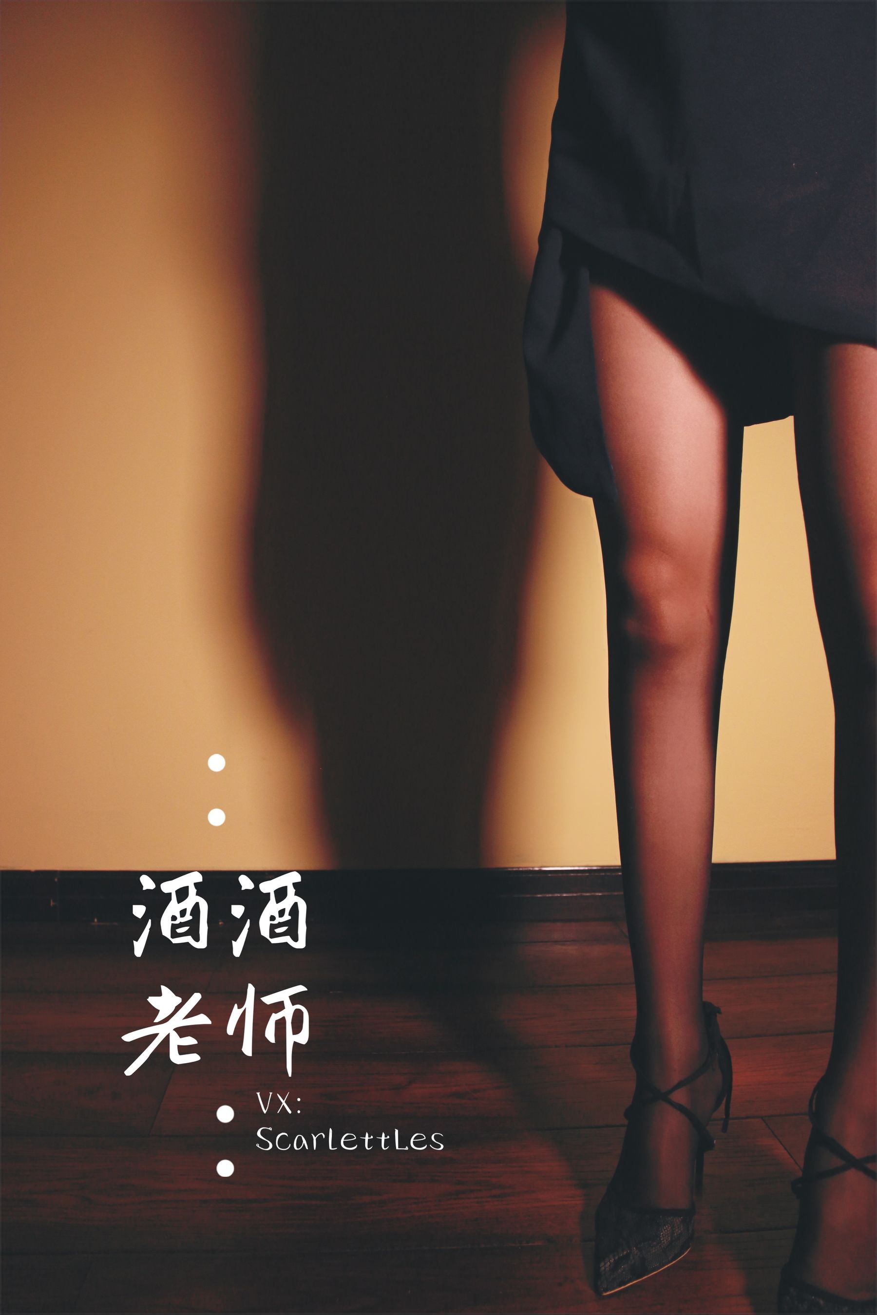 [网红COS] 酒酒老师 - 蕾丝高跟，足尖舞蹈/(59P)