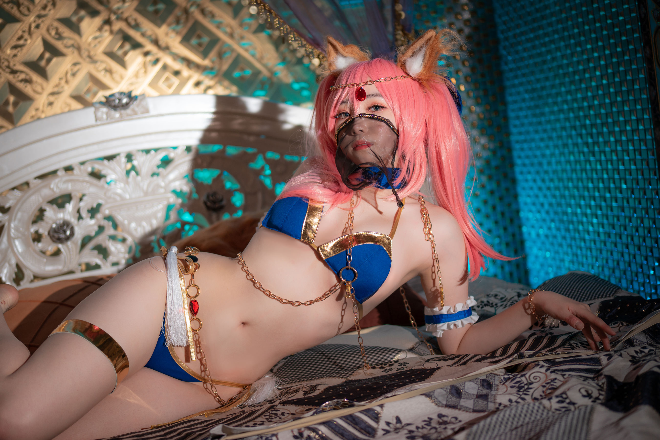 [CreamSoda]  Bambi - Cosplay Tamamo&Kama/(40P)