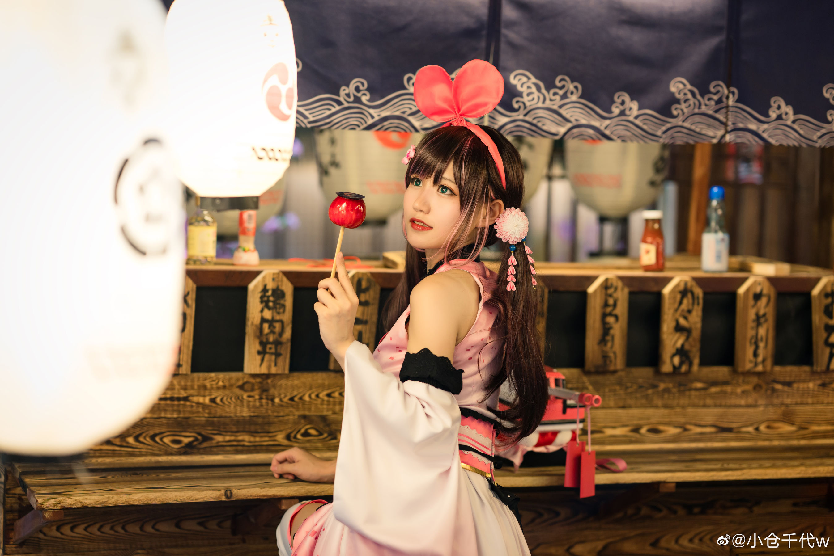 [福利COS] 动漫博主小仓千代w - Kizuna_AI绊爱/(9P)