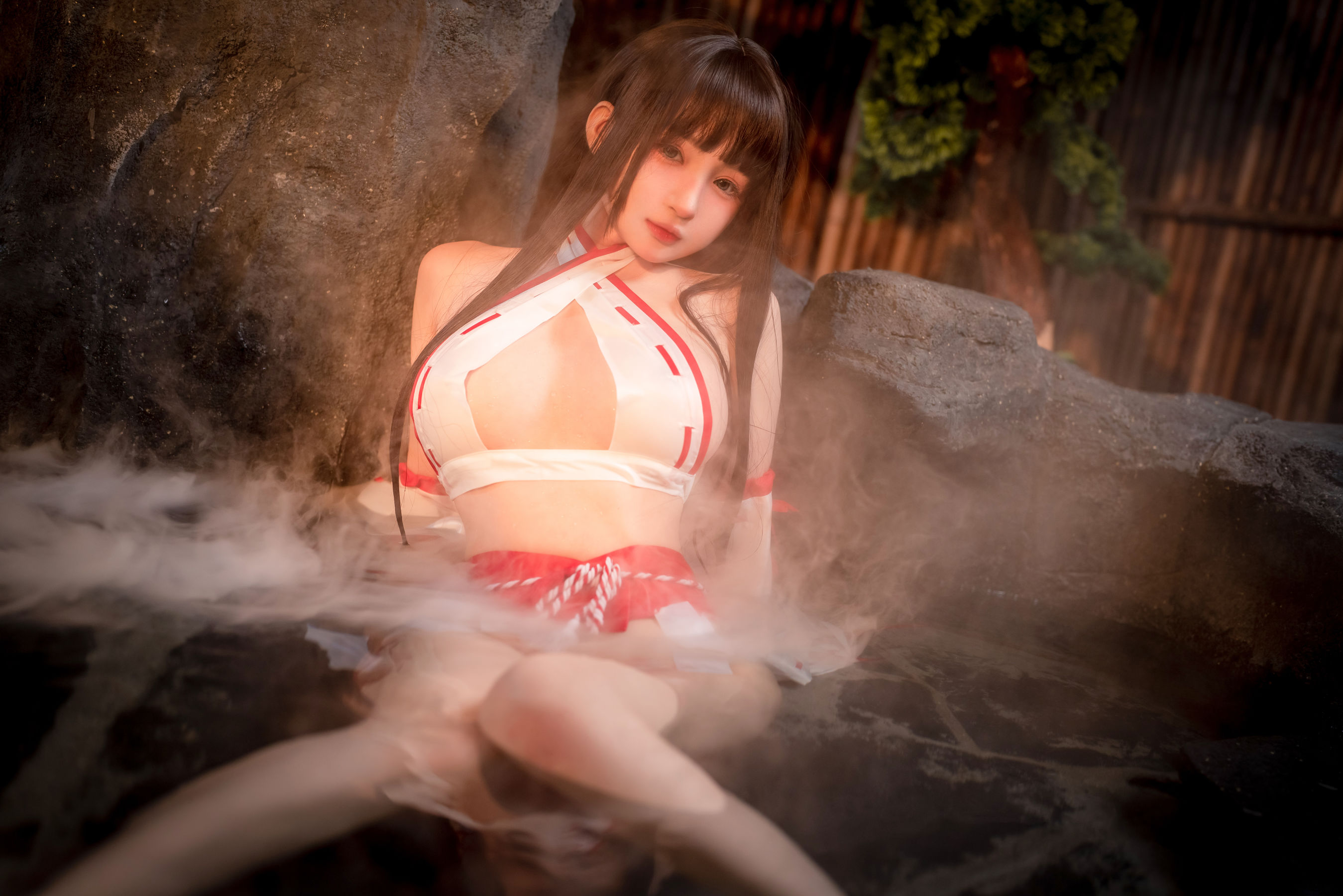 [福利COS] 桜井宁宁 - 纯洁巫女/(61P)