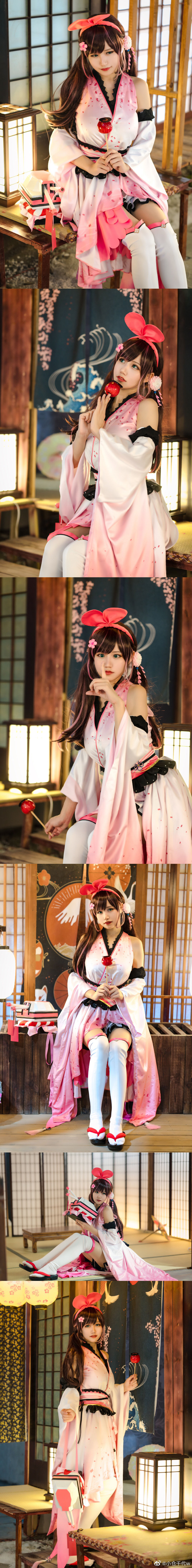 [福利COS] 动漫博主小仓千代w - Kizuna_AI绊爱/(9P)