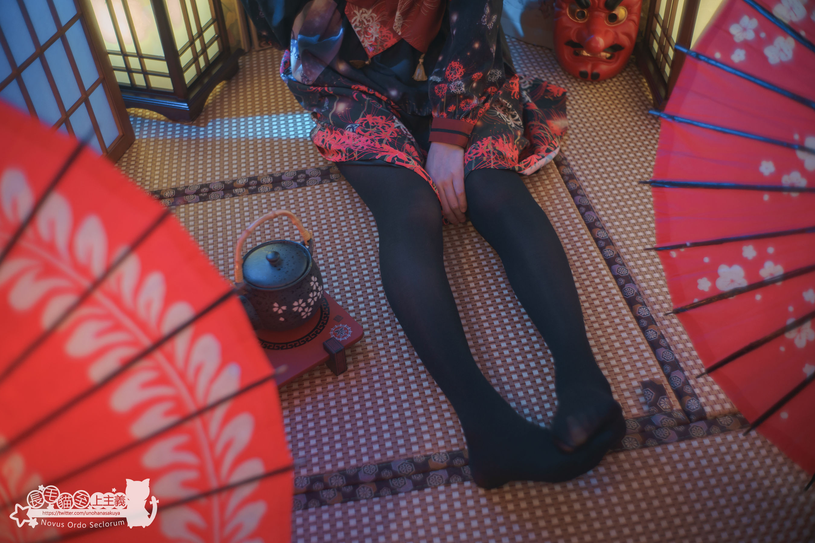 [福利COS] 福利姬木花琳琳是勇者 - 彼岸花の咲く夜に/(66P)