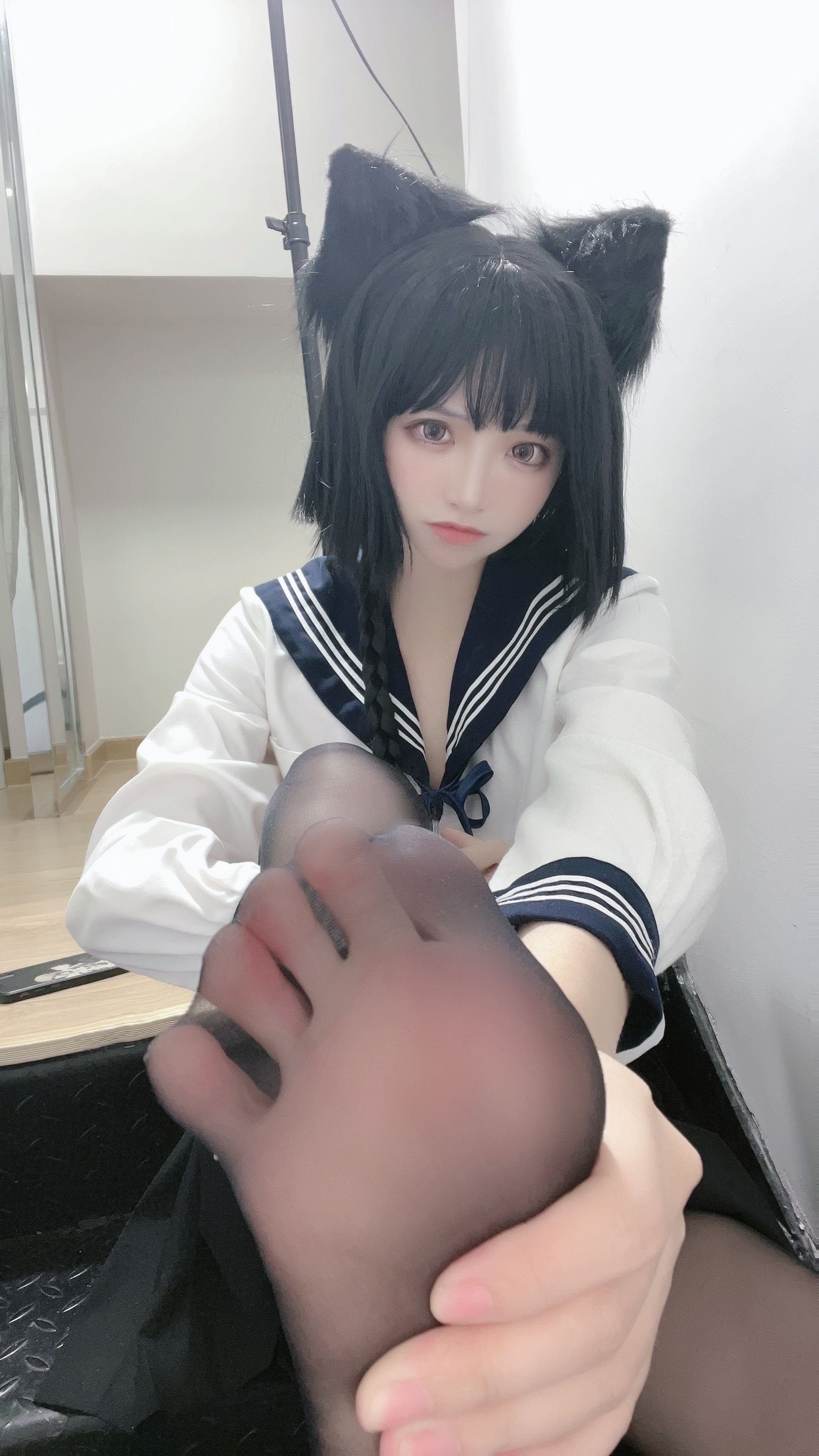 [福利COS] 疯猫ss - 制服少女/(80P)