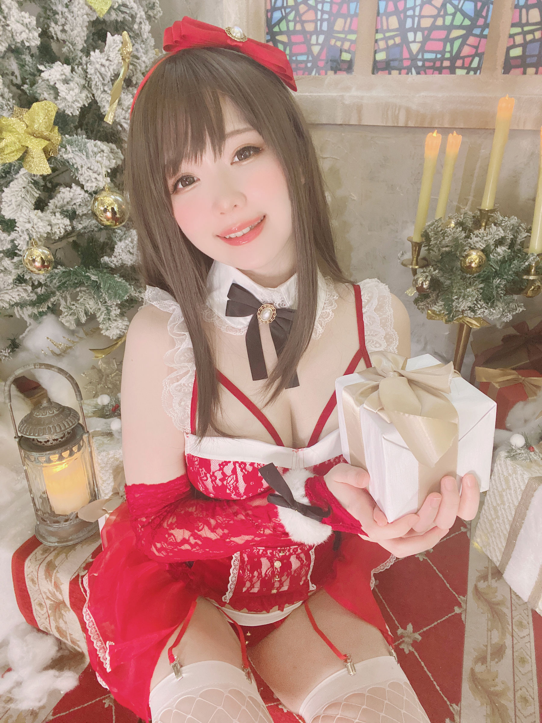 [福利COS] 微博妹纸霜月shimo - もうすぐ今年も終わります！/(20P)