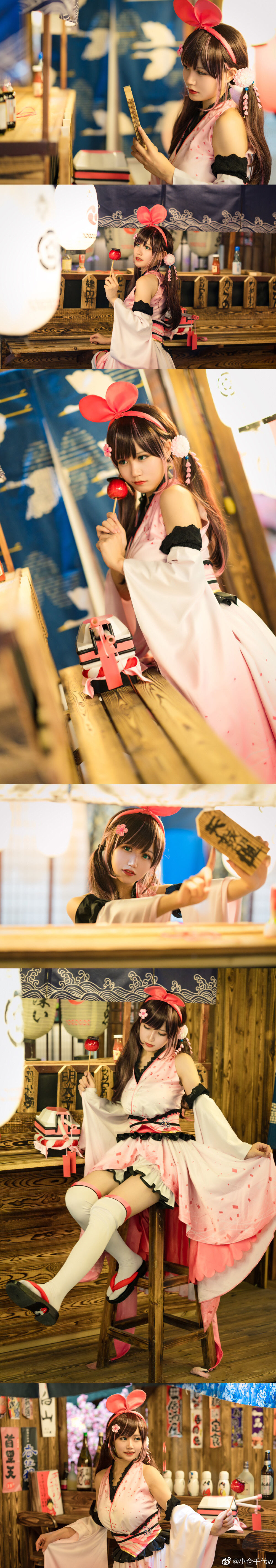 [福利COS] 动漫博主小仓千代w - Kizuna_AI绊爱/(9P)