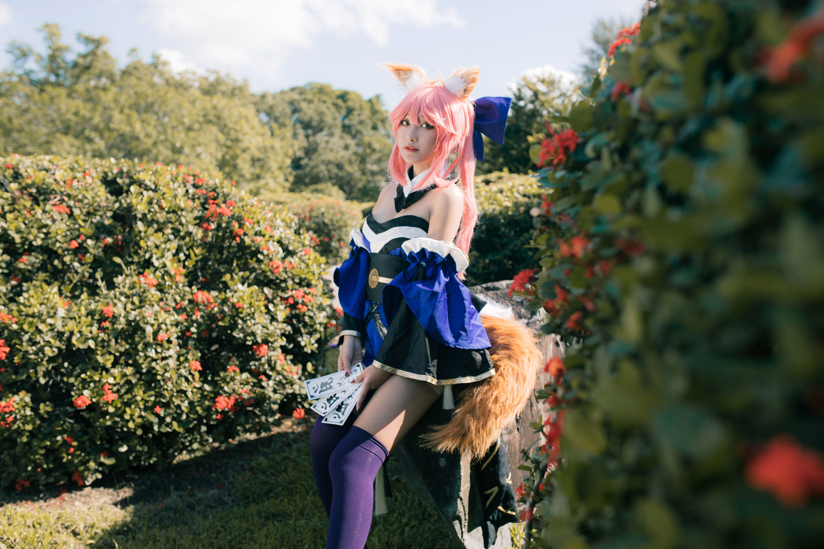 [福利COS] Roroki骷髅姫 - 玉藻の前/(23P)