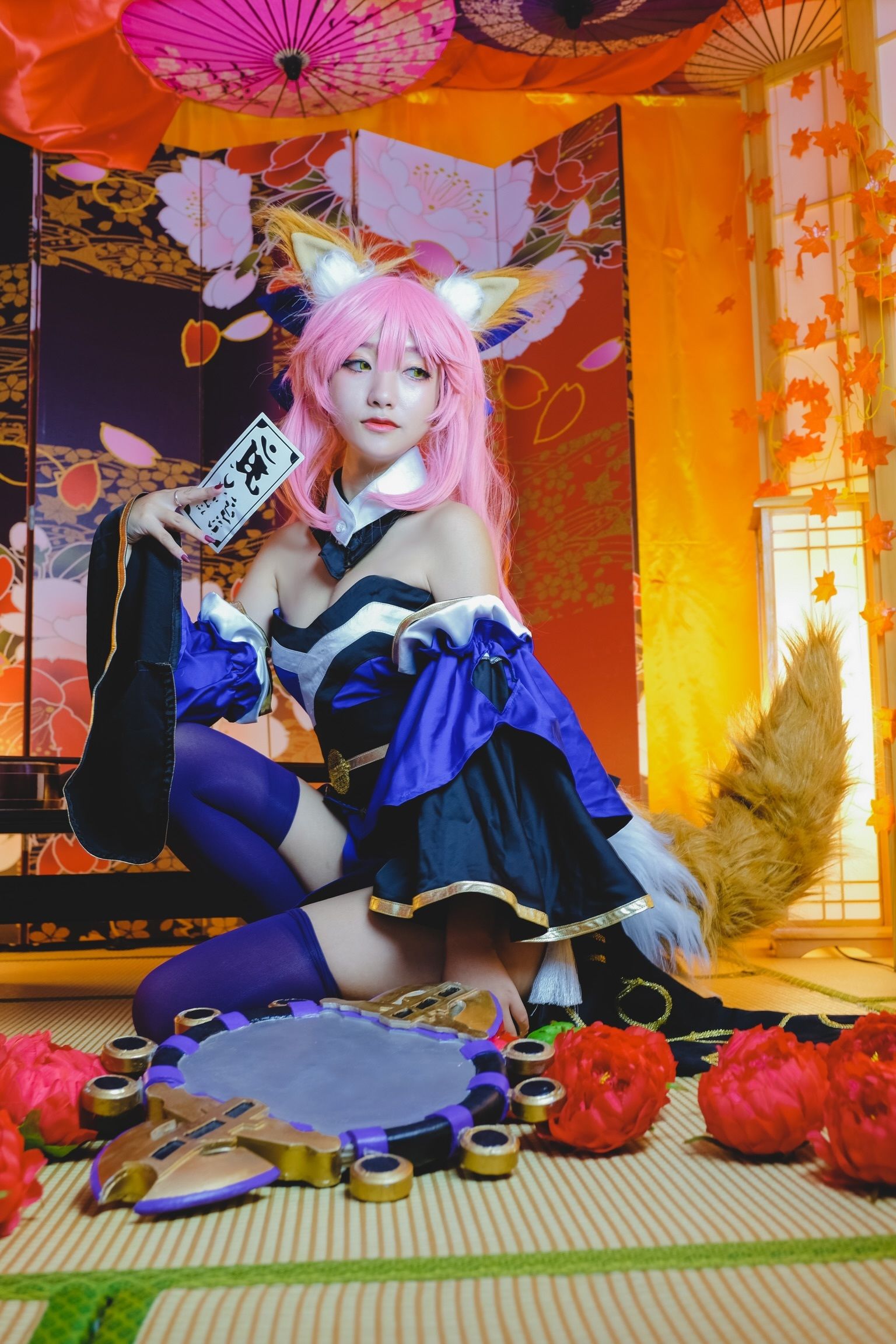 [福利COS] Roroki骷髅姫 - 玉藻の前/(23P)