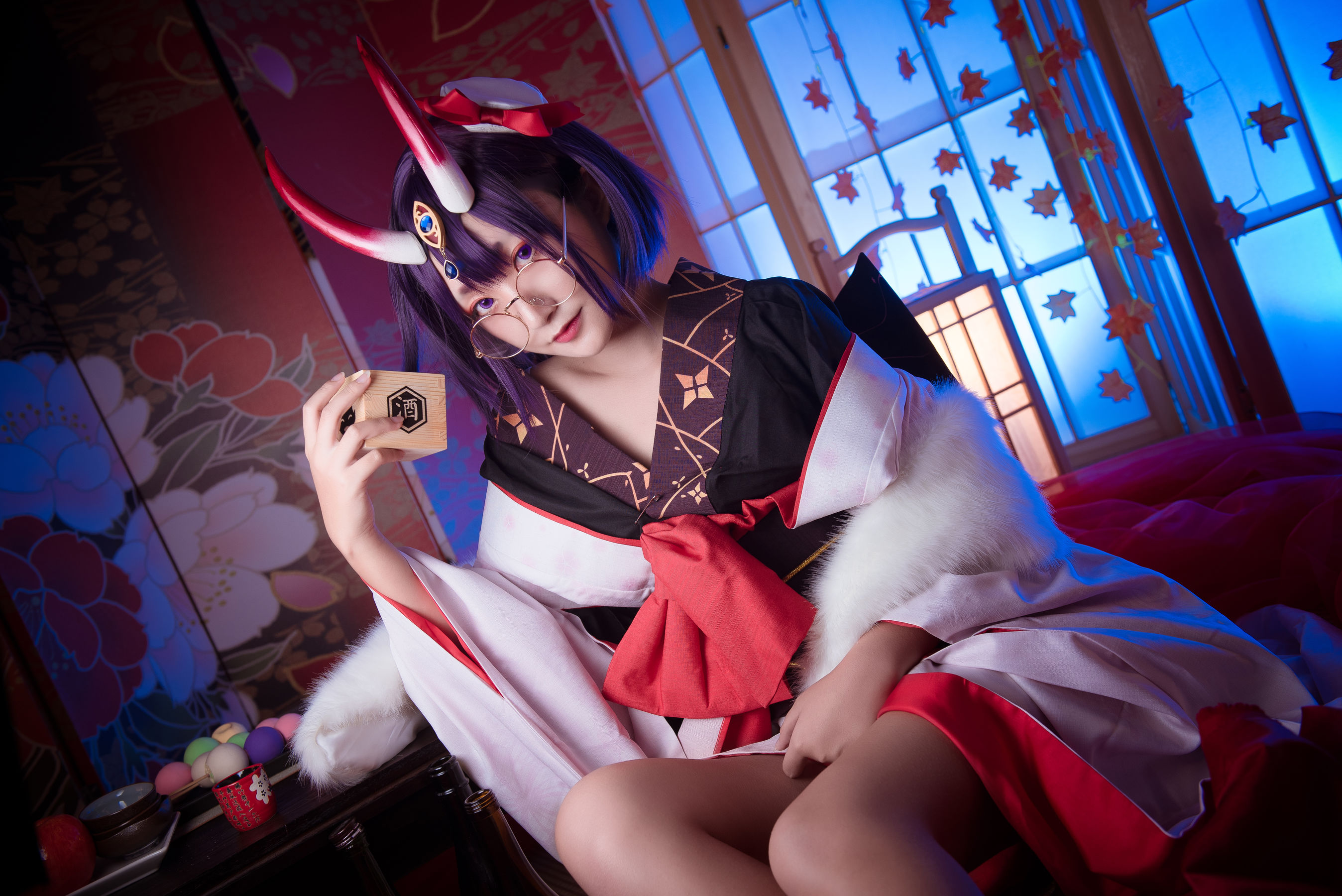 [福利COS] Roroki骷髅姫 - 酒吞和服/(16P)