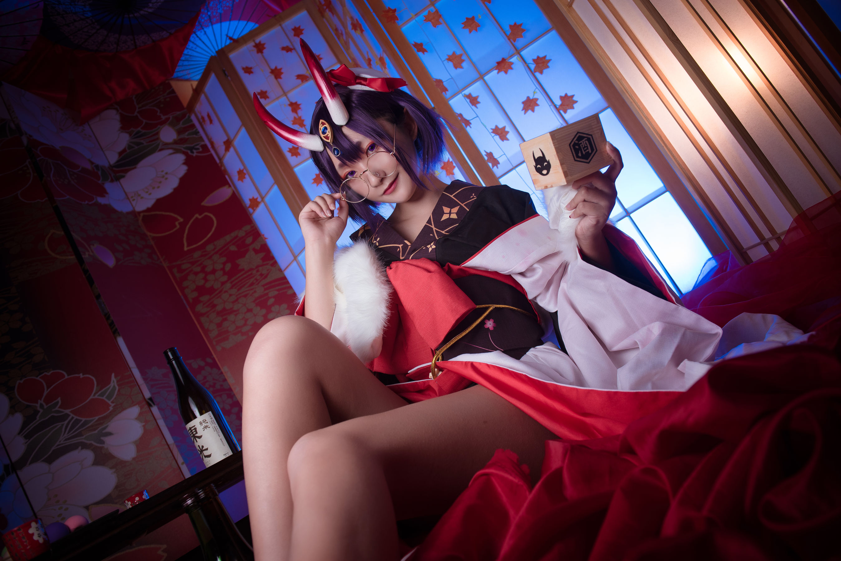 [福利COS] Roroki骷髅姫 - 酒吞和服/(16P)