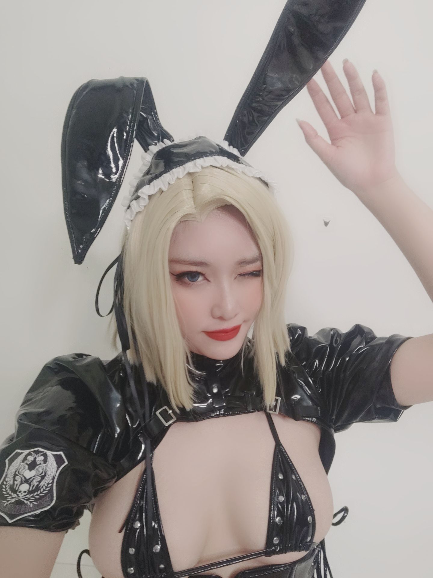 [福利COS] Sunnyvier - android 18 latex maid/(169P)