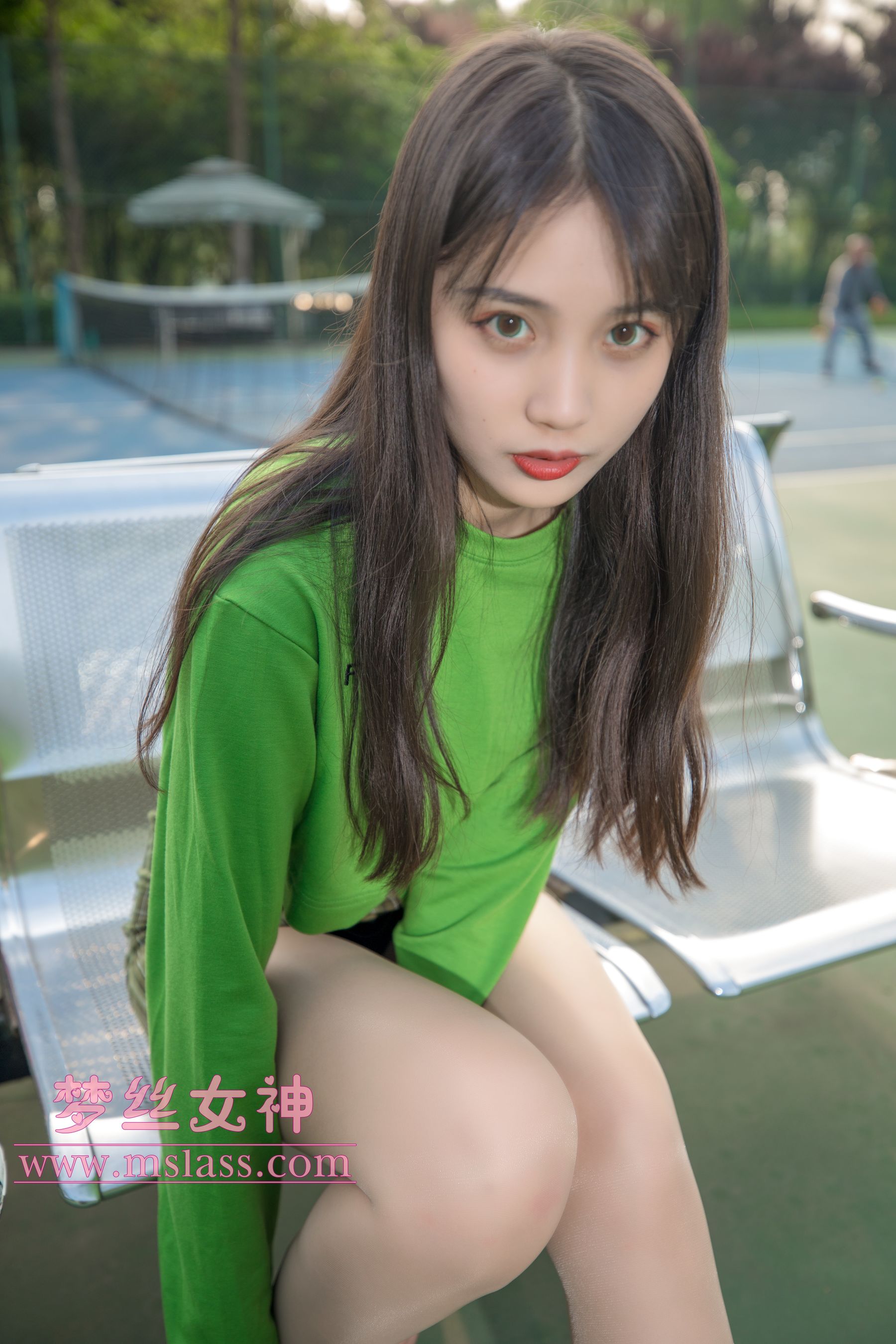 [梦丝女神MSLASS]  香萱 网球少女/(58P)