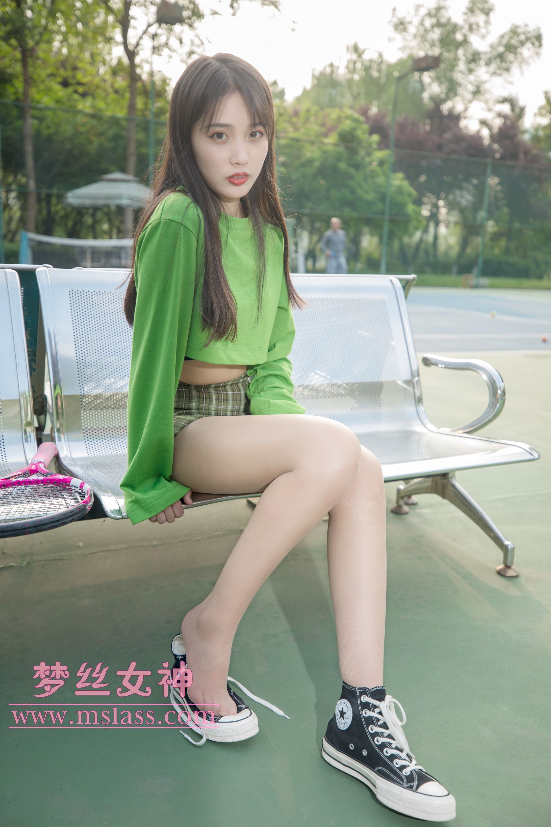 [梦丝女神MSLASS]  香萱 网球少女/(58P)