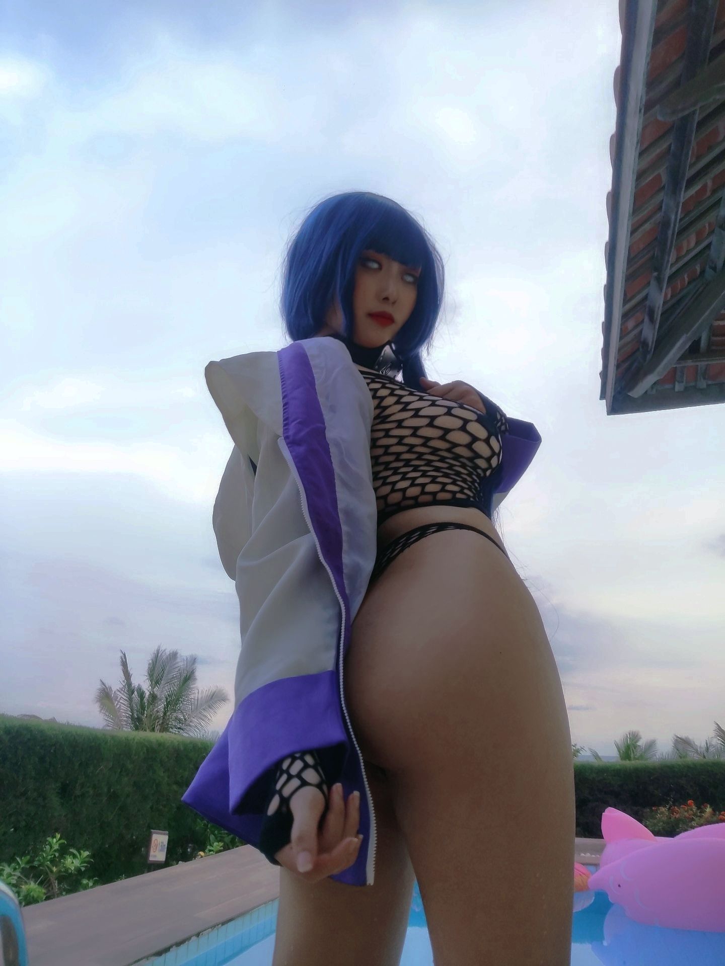 [福利COS] Sunnyvier - Hinata Poolside/(137P)