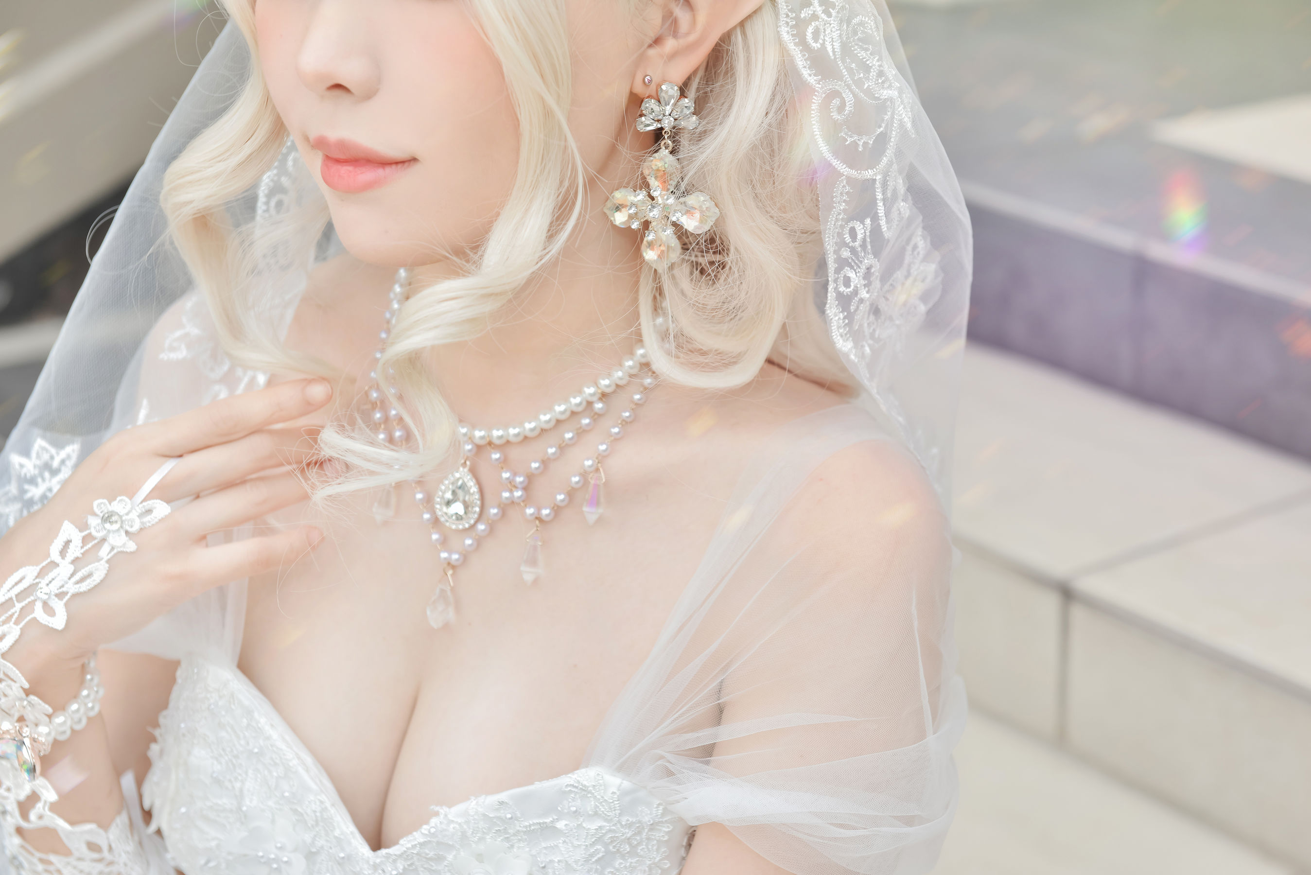 [福利COS] Ely_eee(ElyEE子) - Bride & Lingerie/(65P)