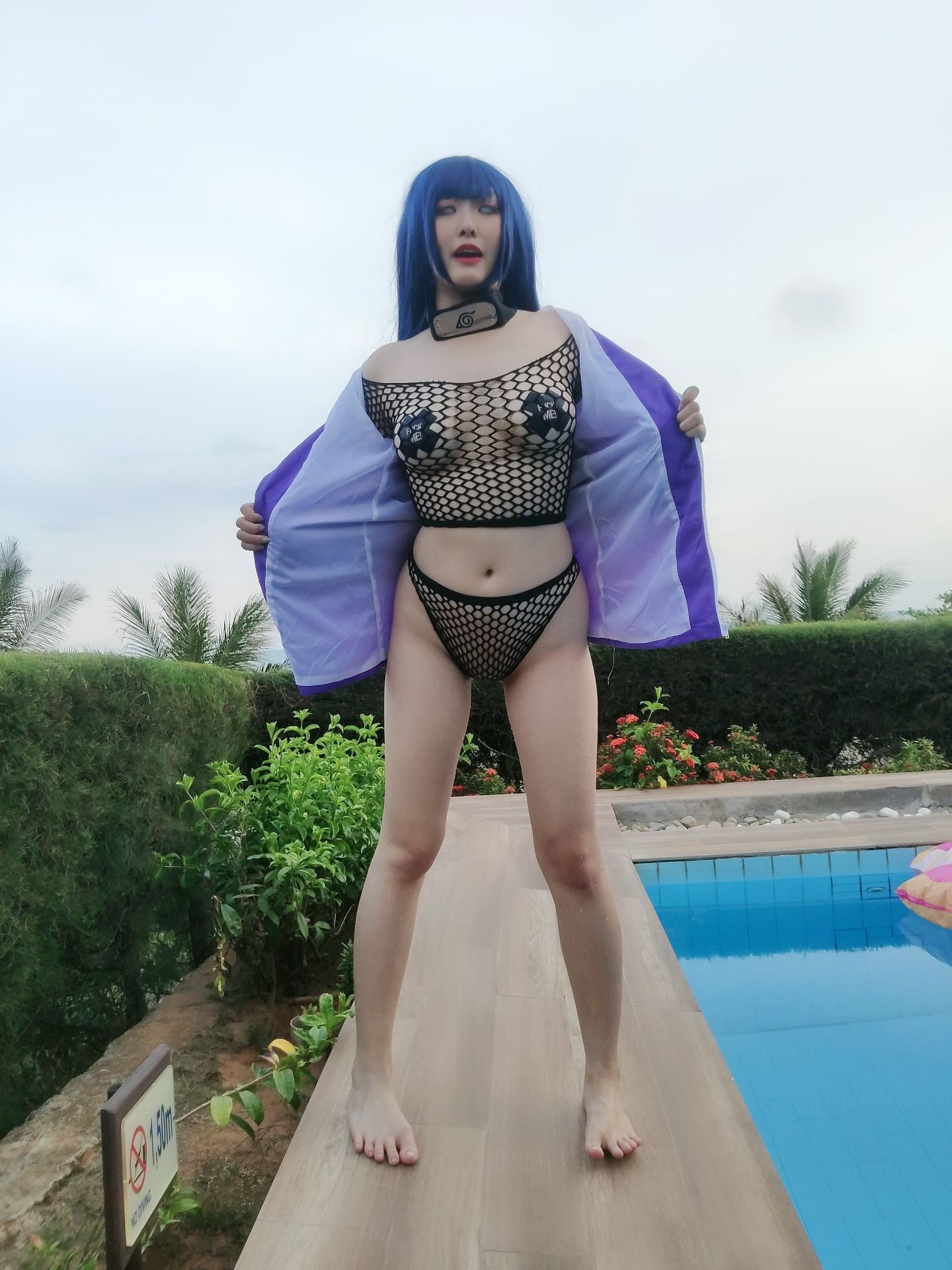 [福利COS] Sunnyvier - Hinata Poolside/(137P)