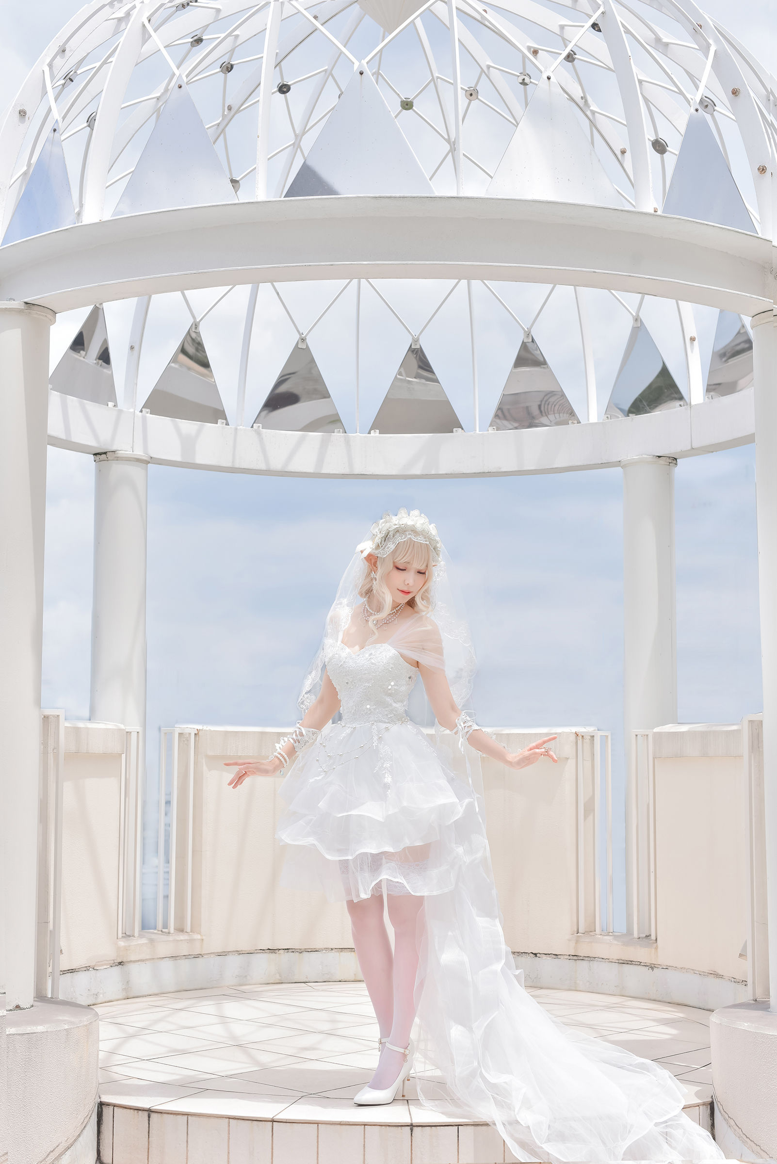 [福利COS] Ely_eee(ElyEE子) - Bride & Lingerie/(65P)