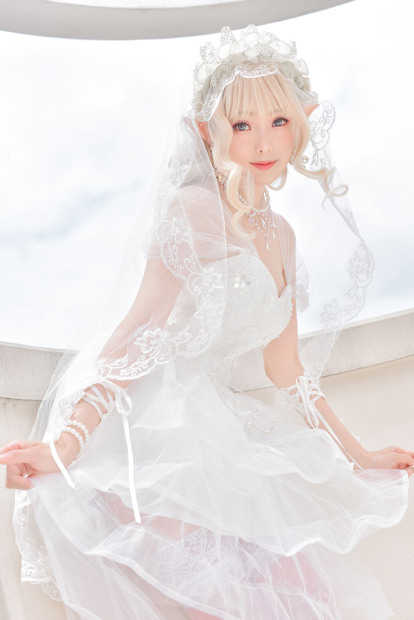 [福利COS] Ely_eee(ElyEE子) - Bride & Lingerie/(65P)