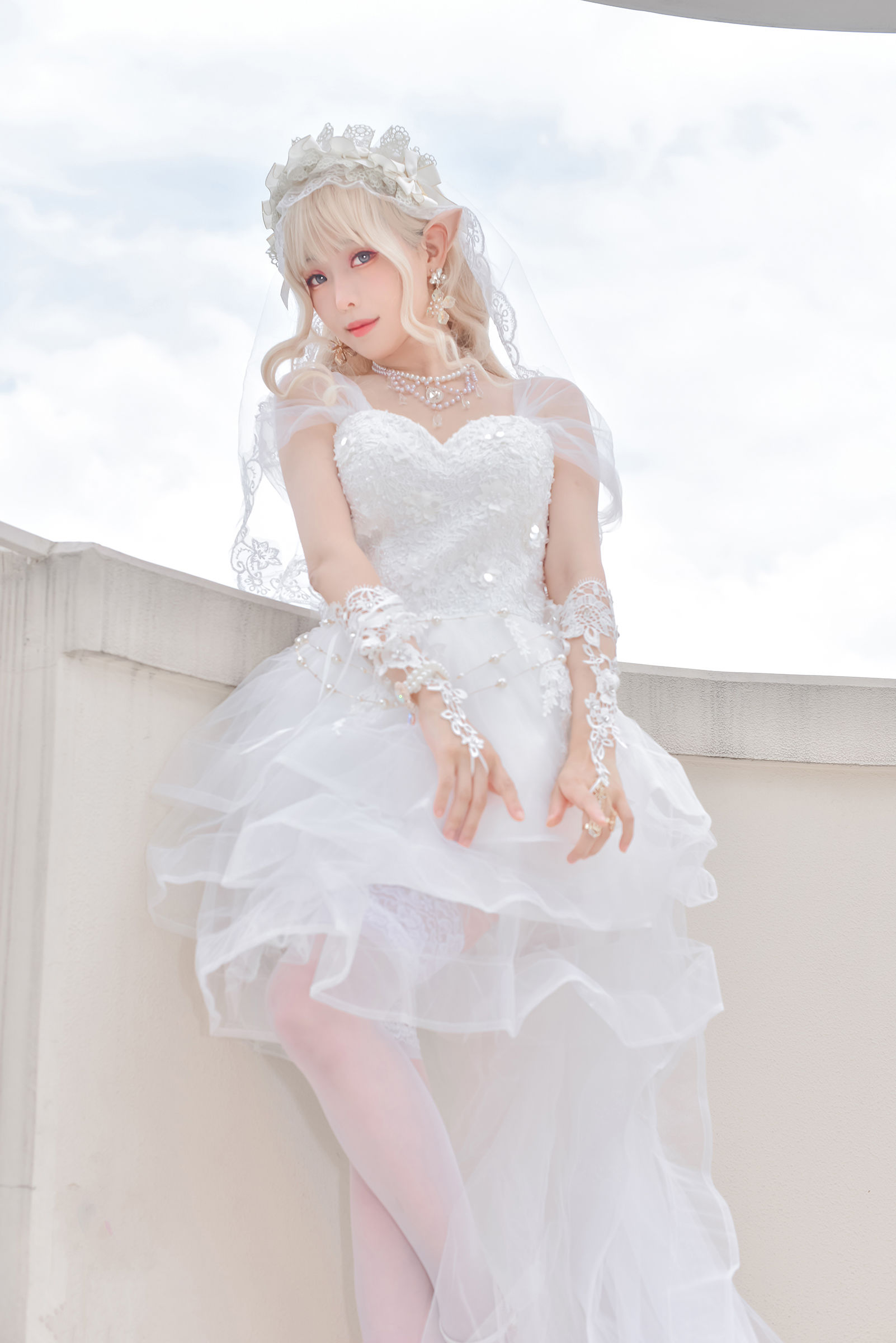 [福利COS] Ely_eee(ElyEE子) - Bride & Lingerie/(65P)