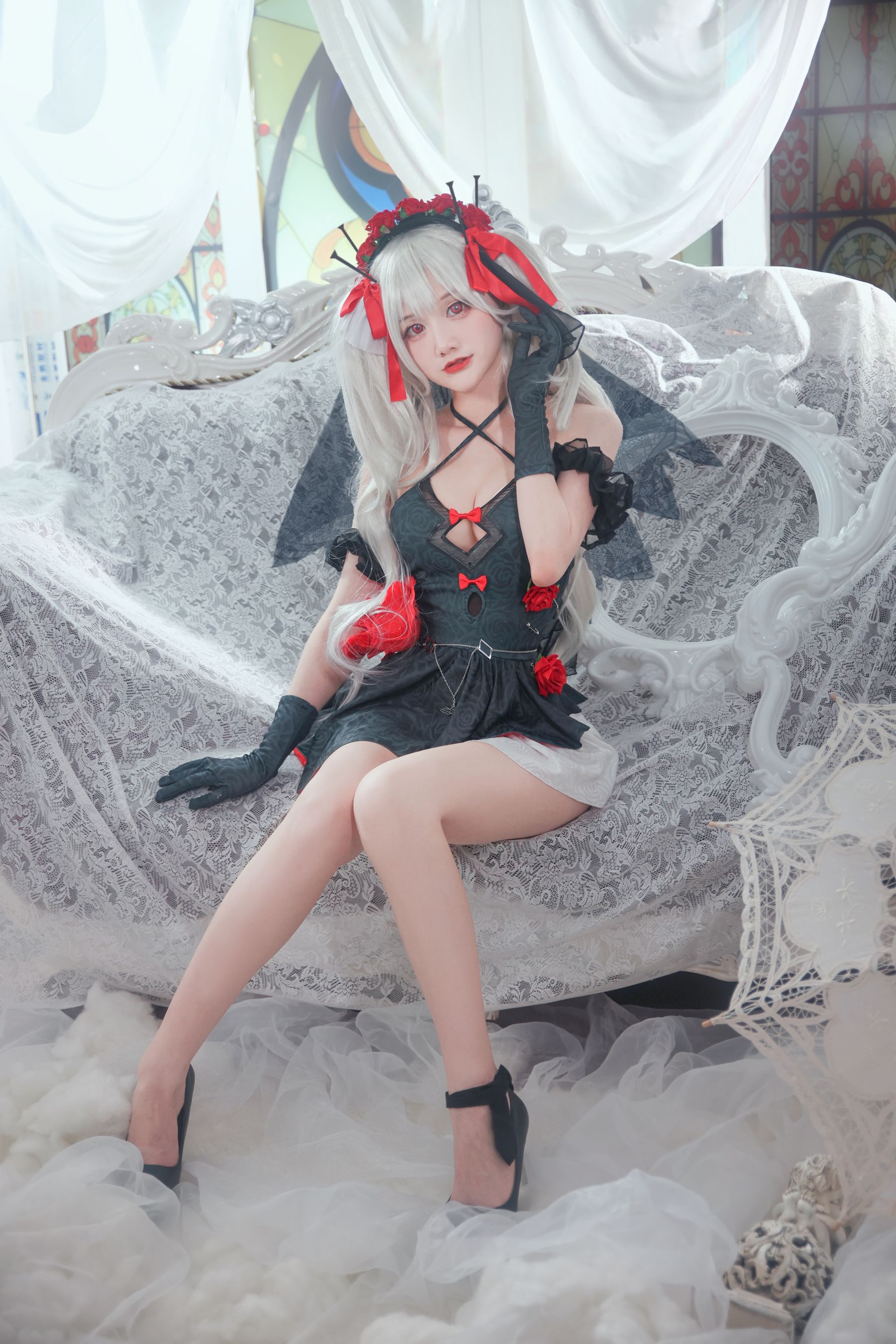 [福利COS] COS妹子仙九Airi - 吸血鬼誓约/(22P)