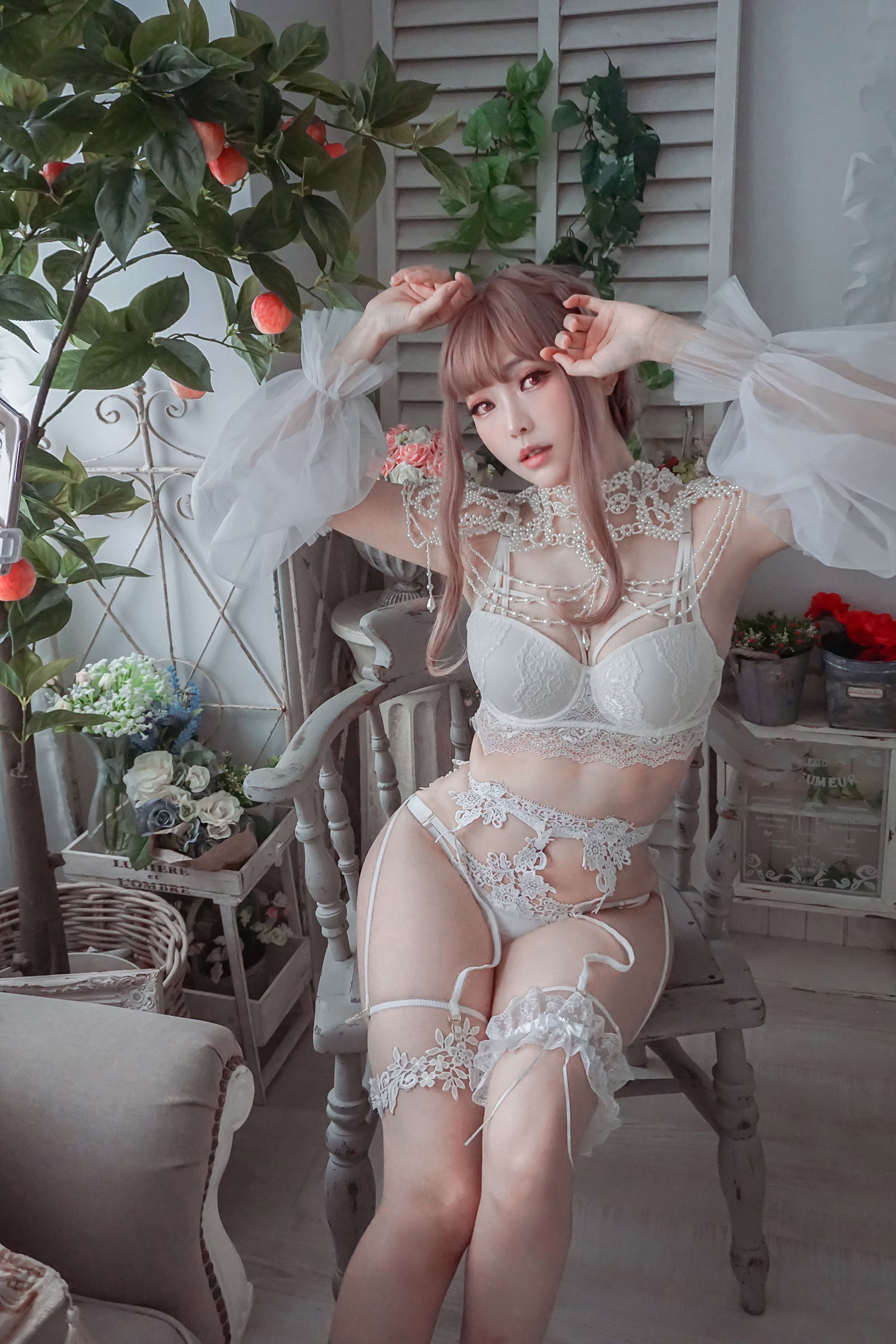 [福利COS] Ely_eee(ElyEE子) - Bride & Lingerie/(65P)