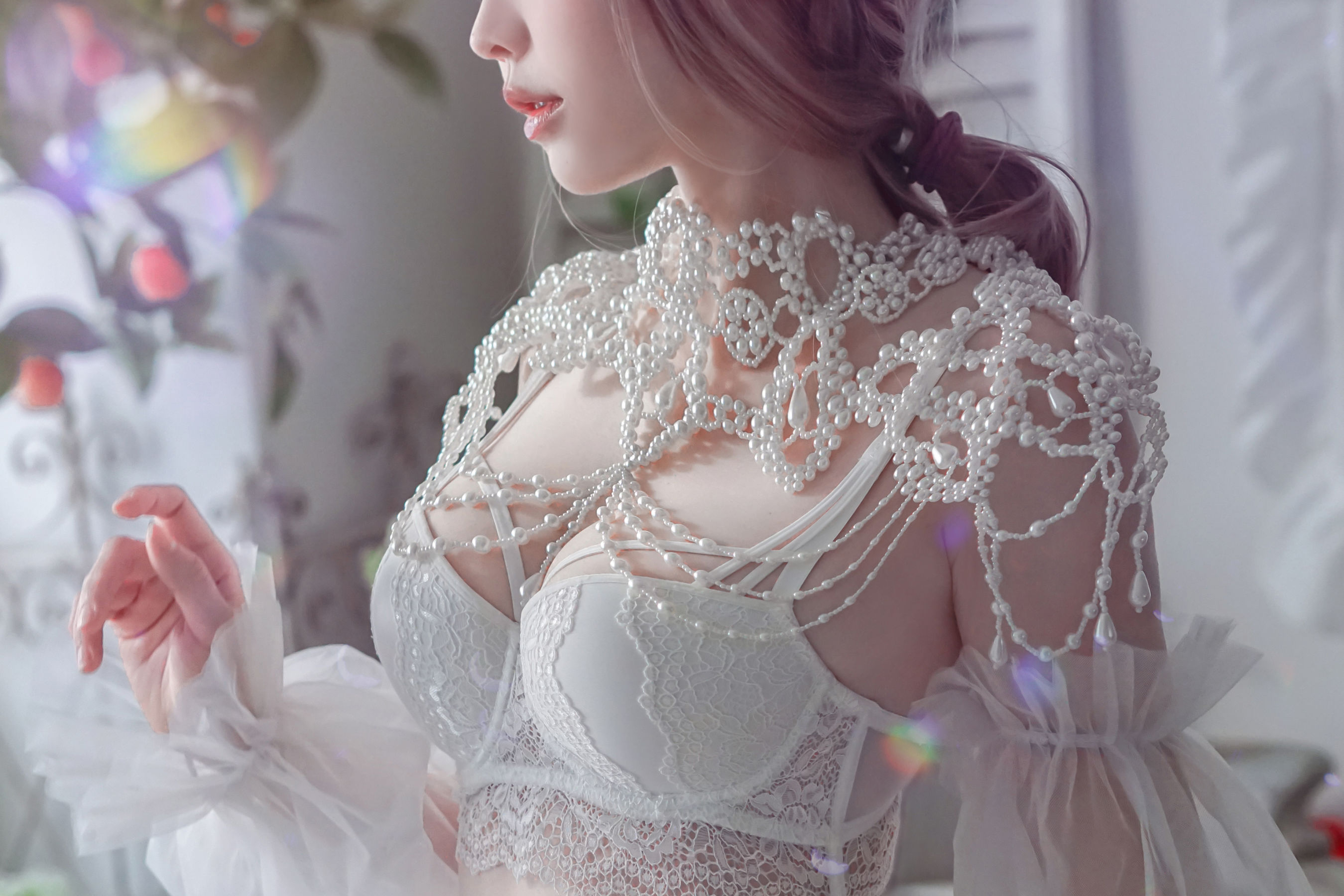 [福利COS] Ely_eee(ElyEE子) - Bride & Lingerie/(65P)