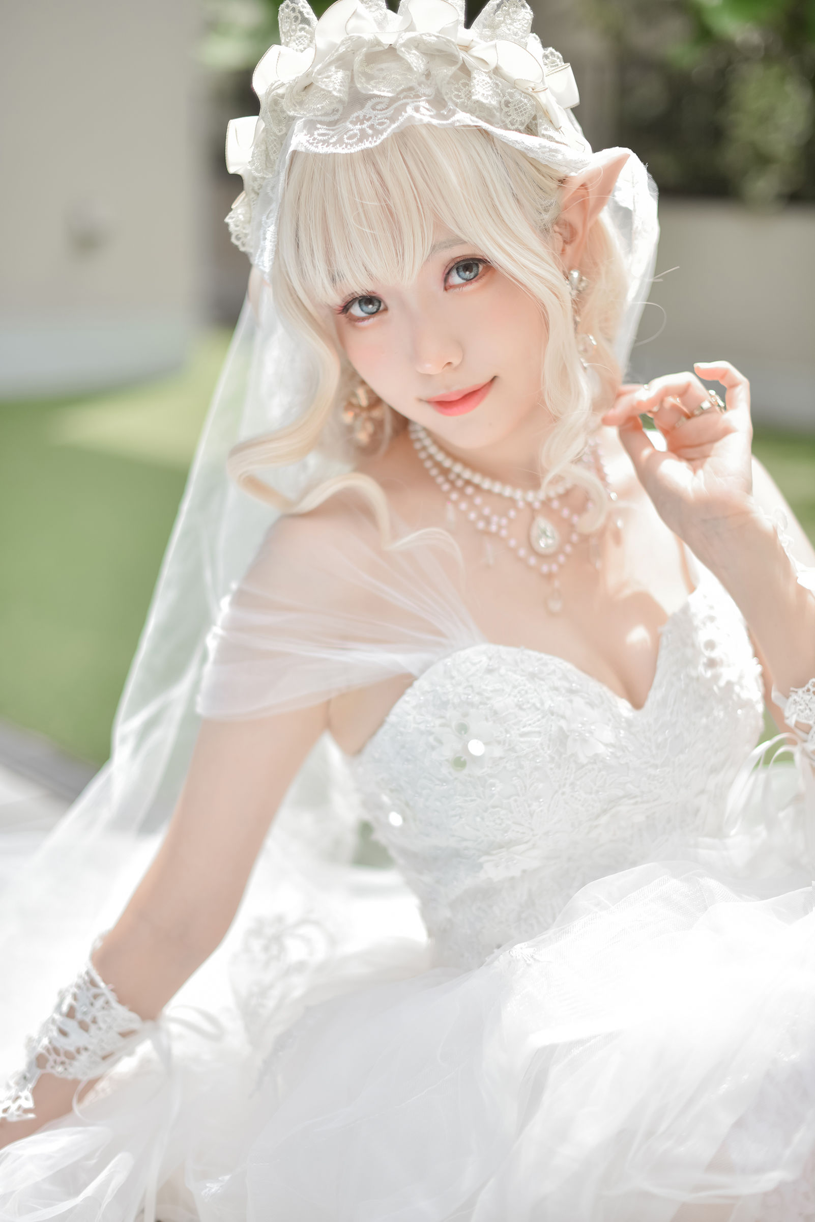 [福利COS] Ely_eee(ElyEE子) - Bride & Lingerie/(65P)