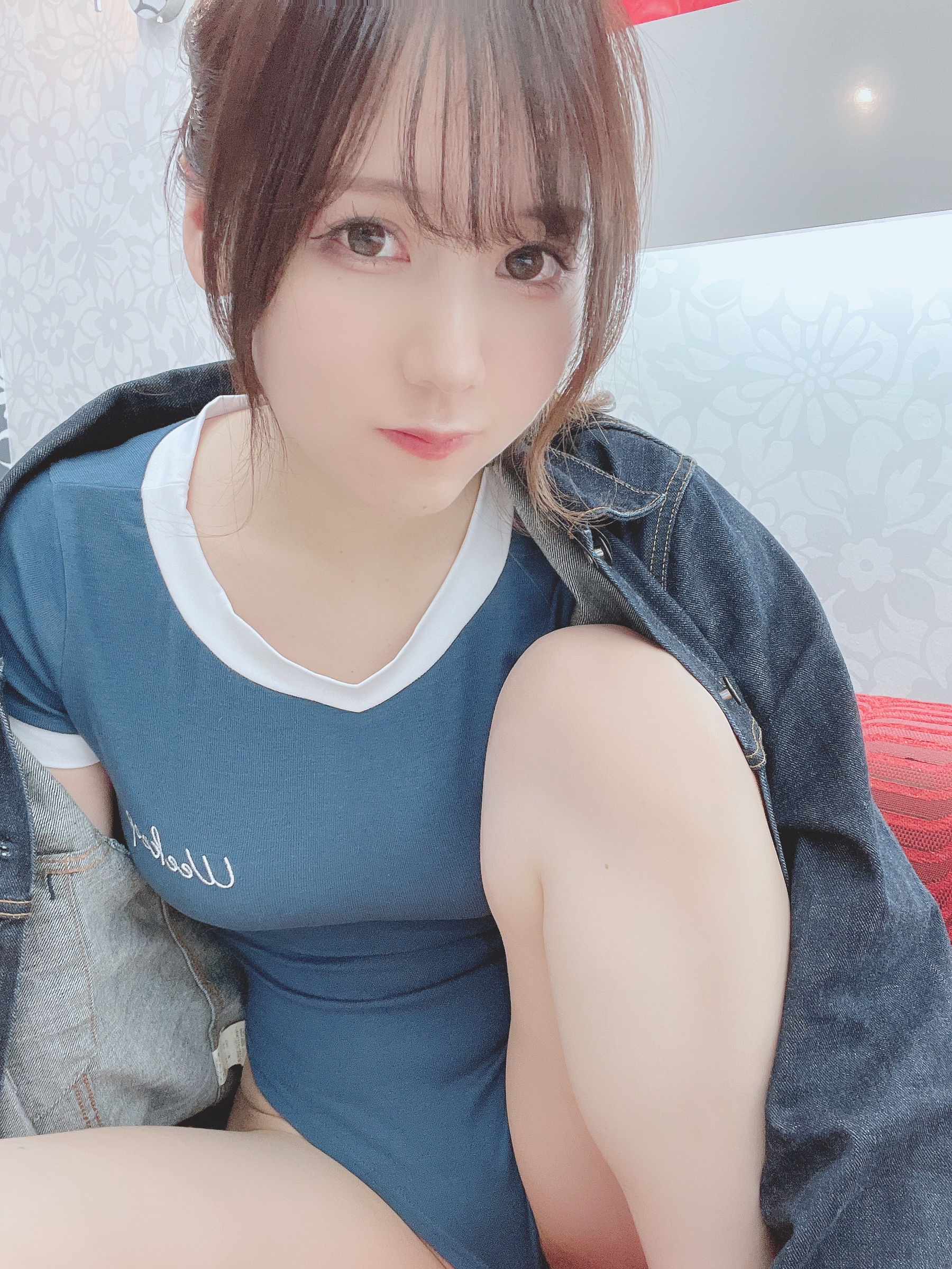 [福利COS] 日本甜美COSERけんけん[fantia] 20211112-ハイレグ×Tシャツ/(33P)