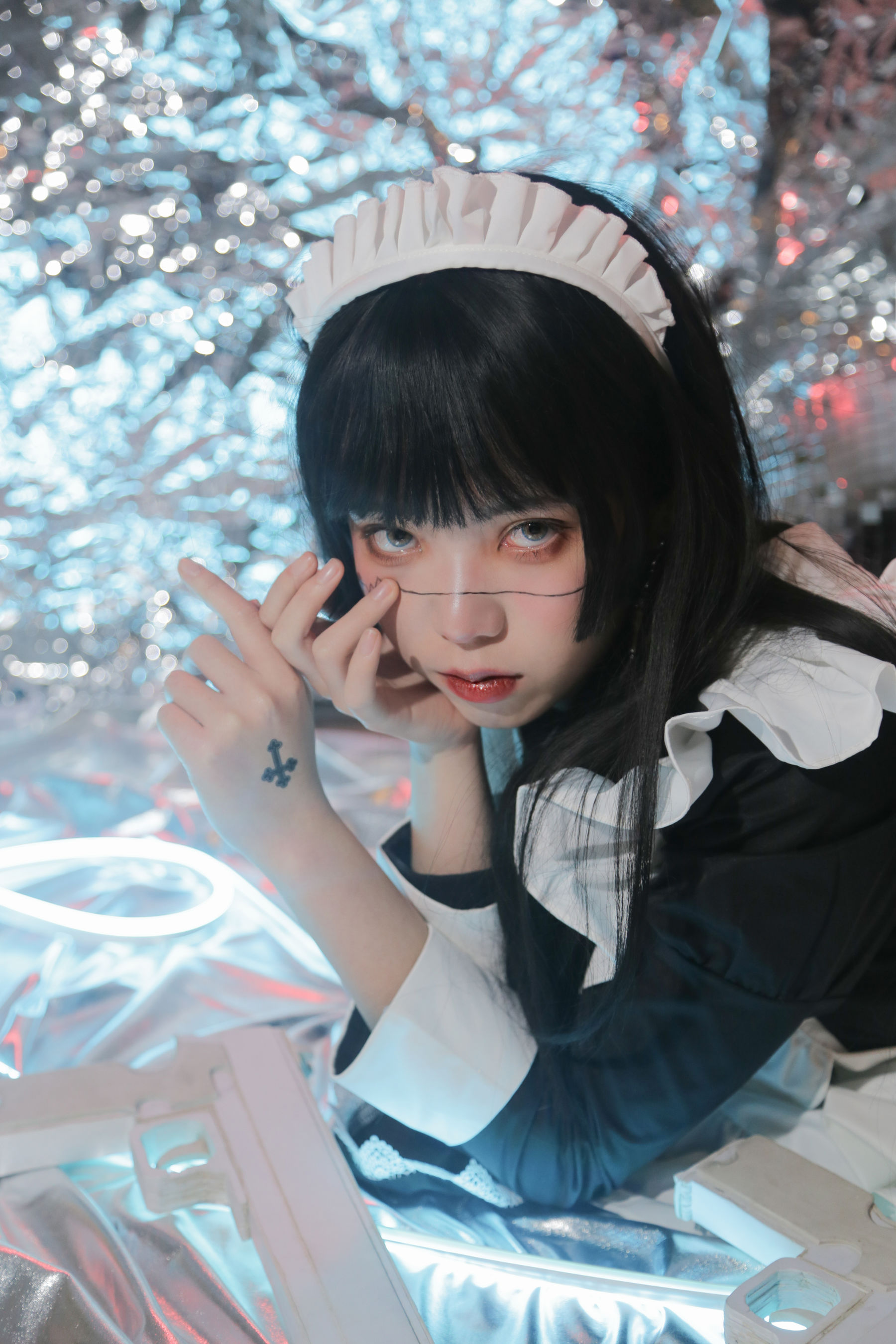 [福利COS] 可爱妹子Fushii_海堂 - 生化女仆/(46P)