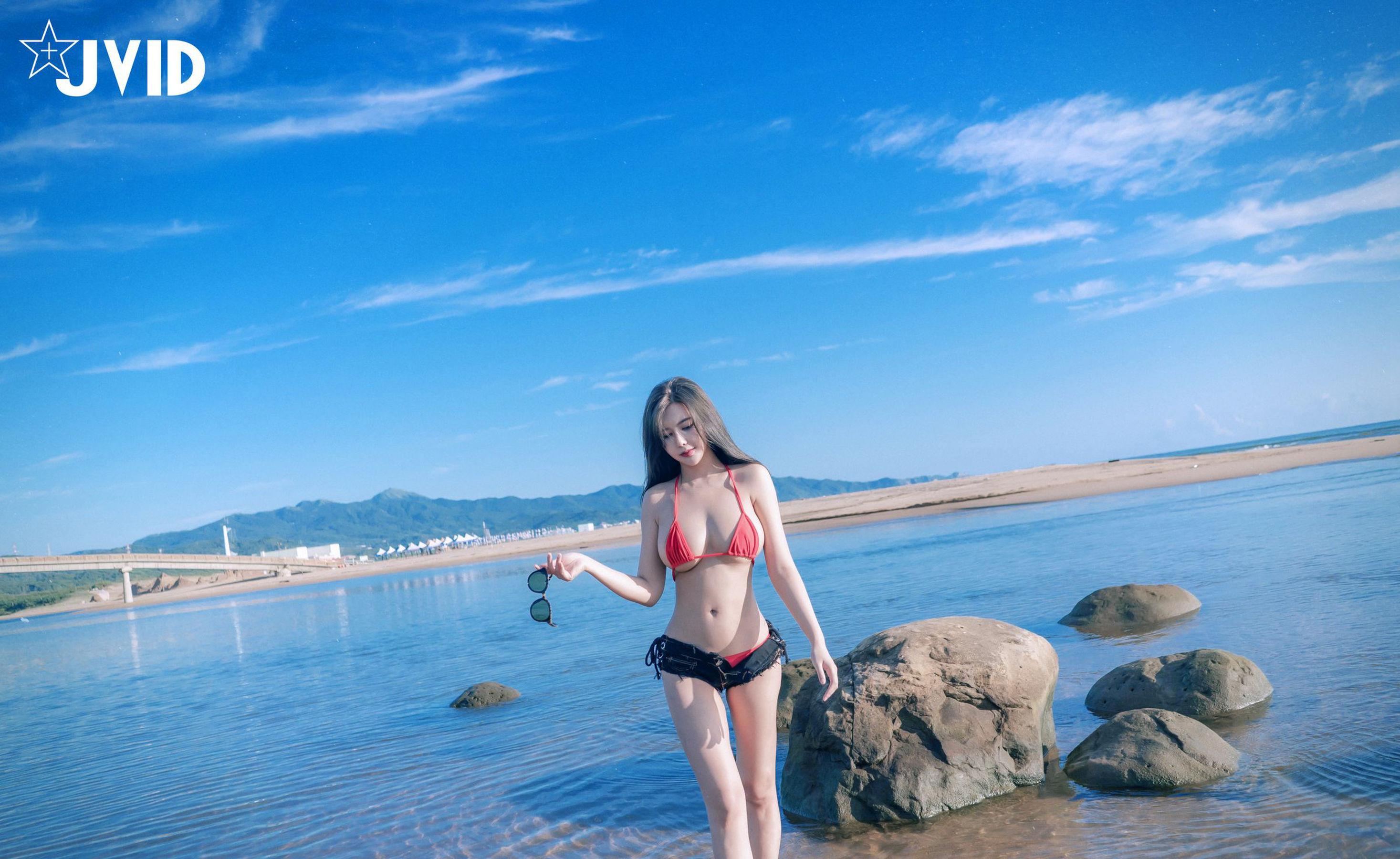 [JVID图集] Bikini sexy beach/(49P)