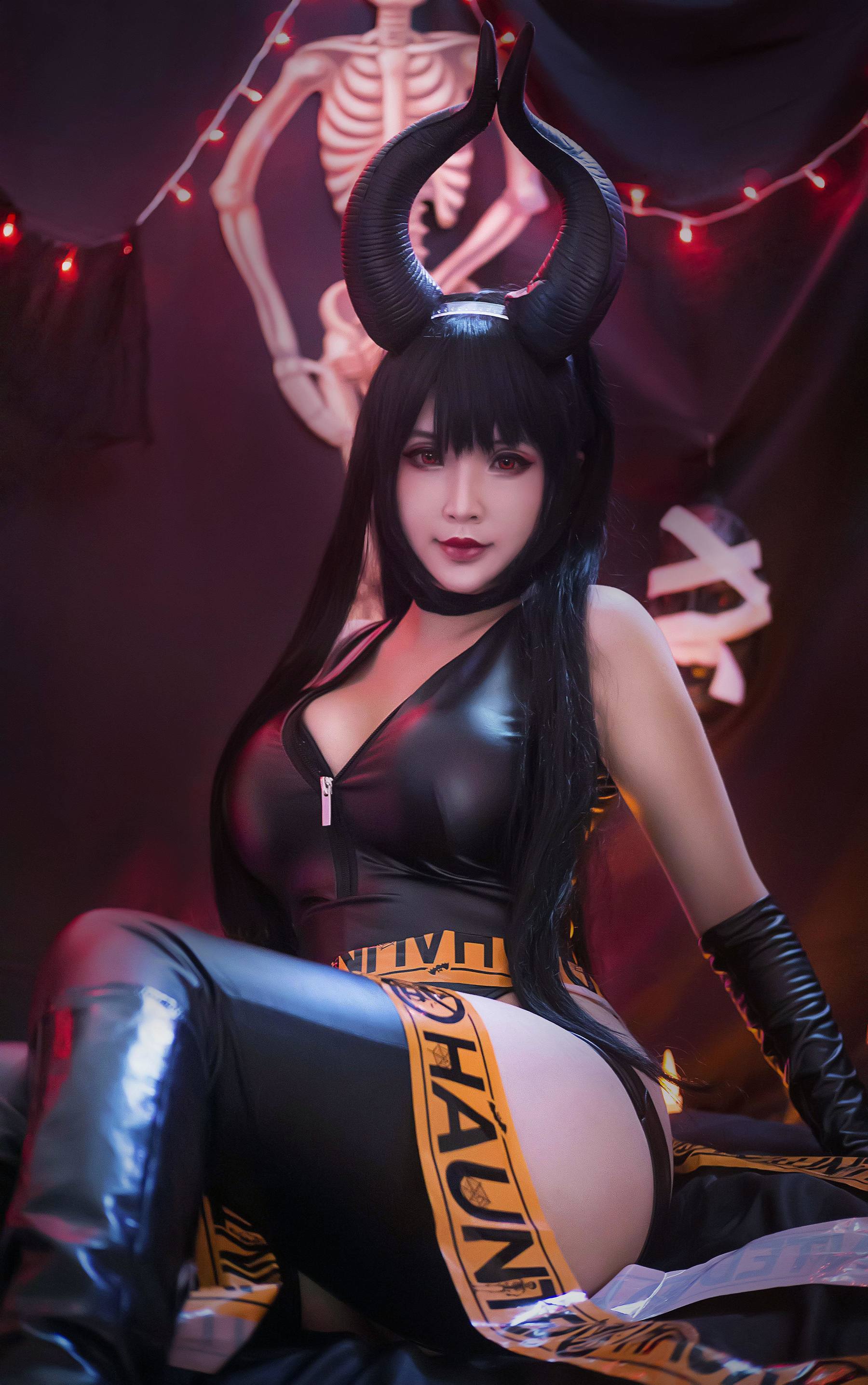 [福利COS] 越裔正妹Hana bunny - Demon Girl/(8P)