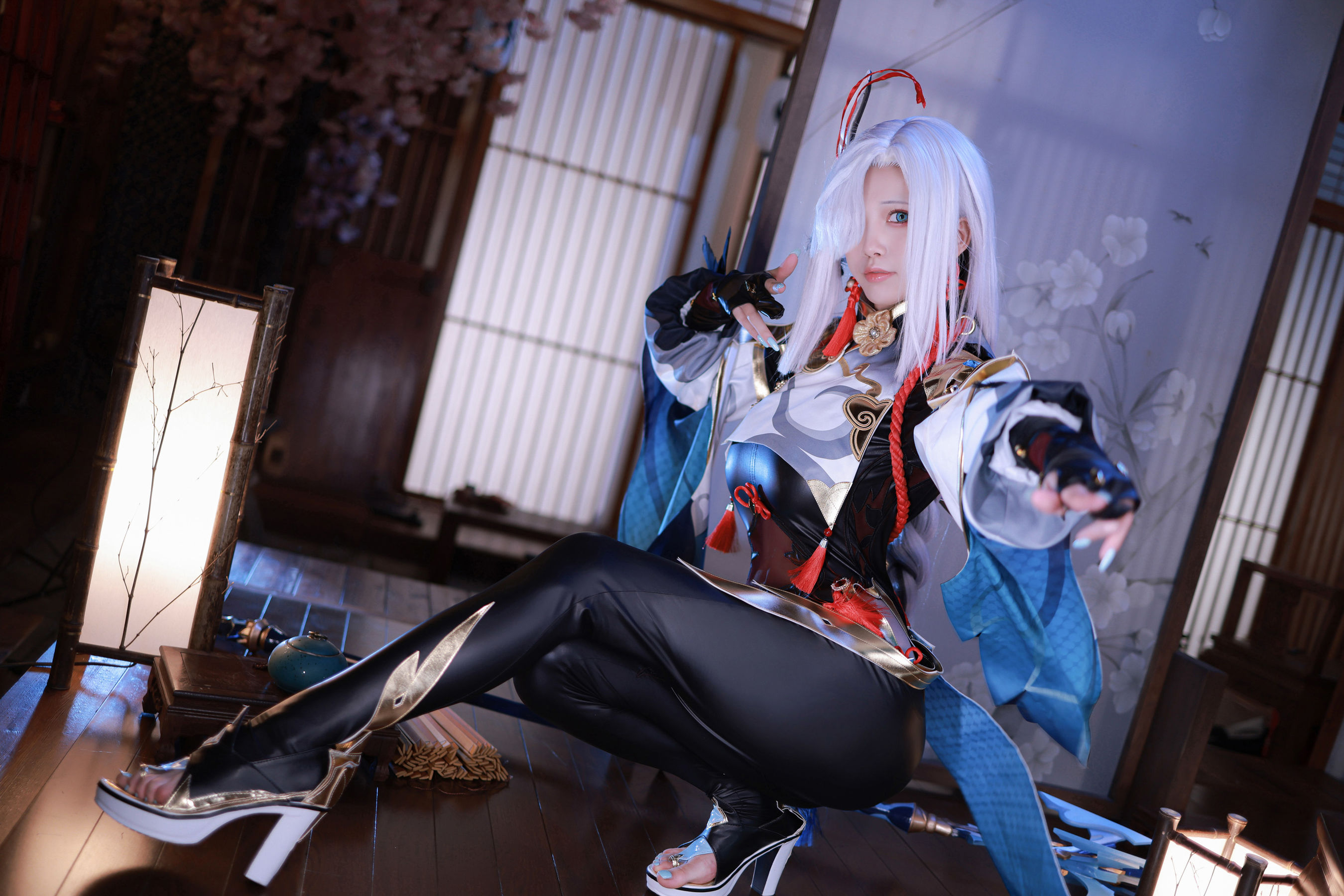 [福利COS] 动漫博主水淼aqua - 原神 申鹤/(149P)