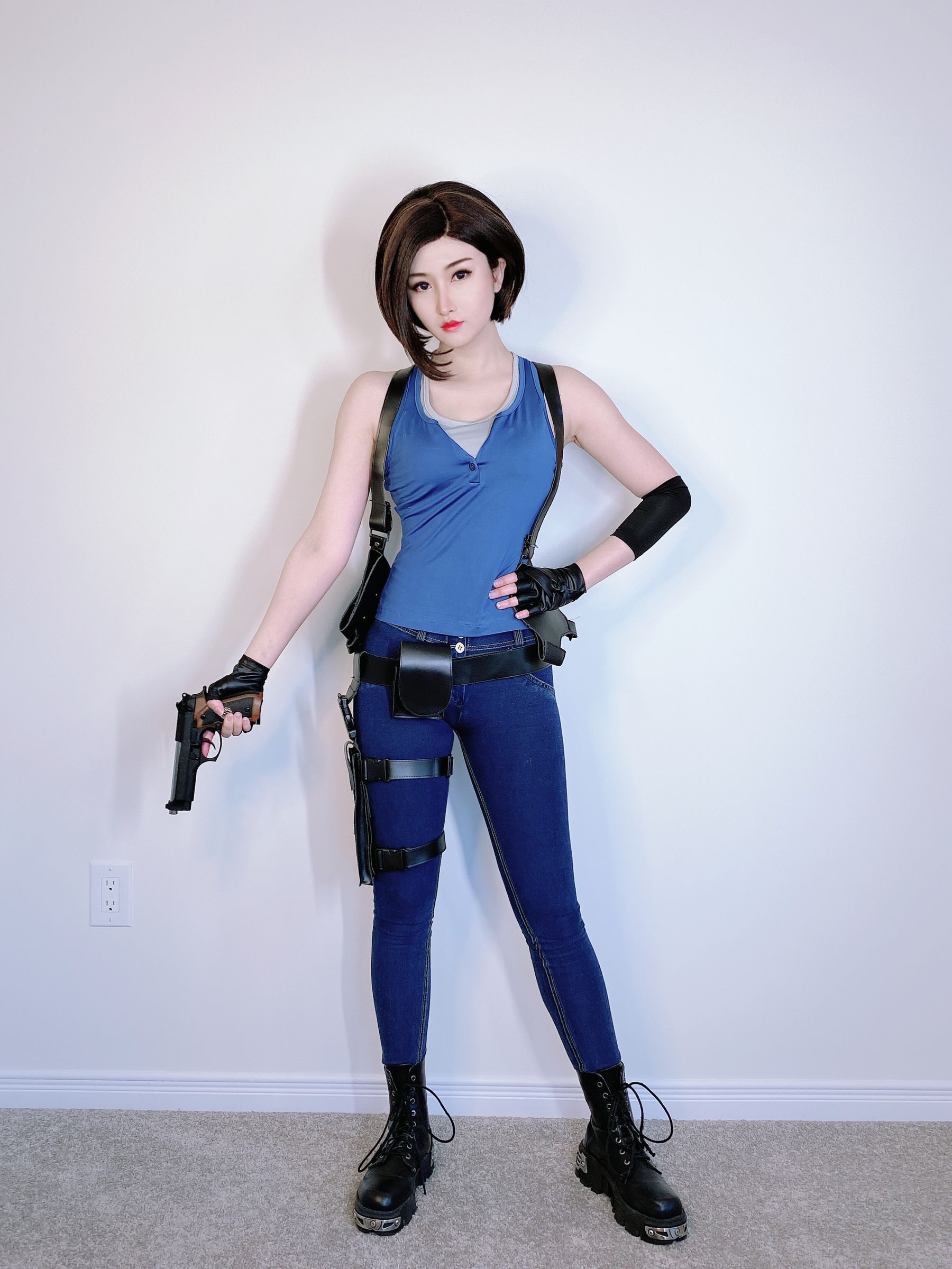 [福利COS] MisswarmJ - Jill Valentine/(102P)