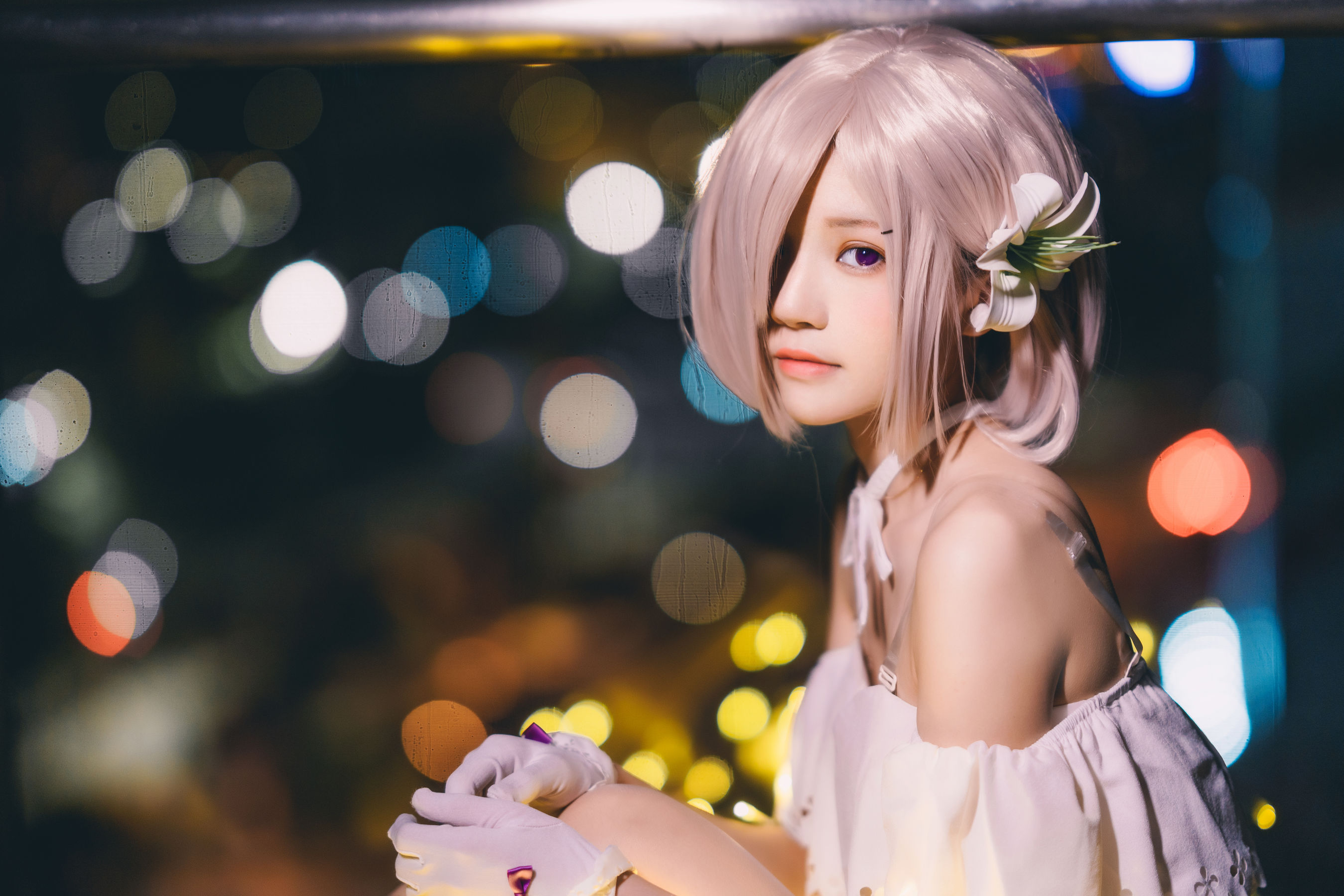 [福利COS] 桜桃喵 - 玛修/(15P)