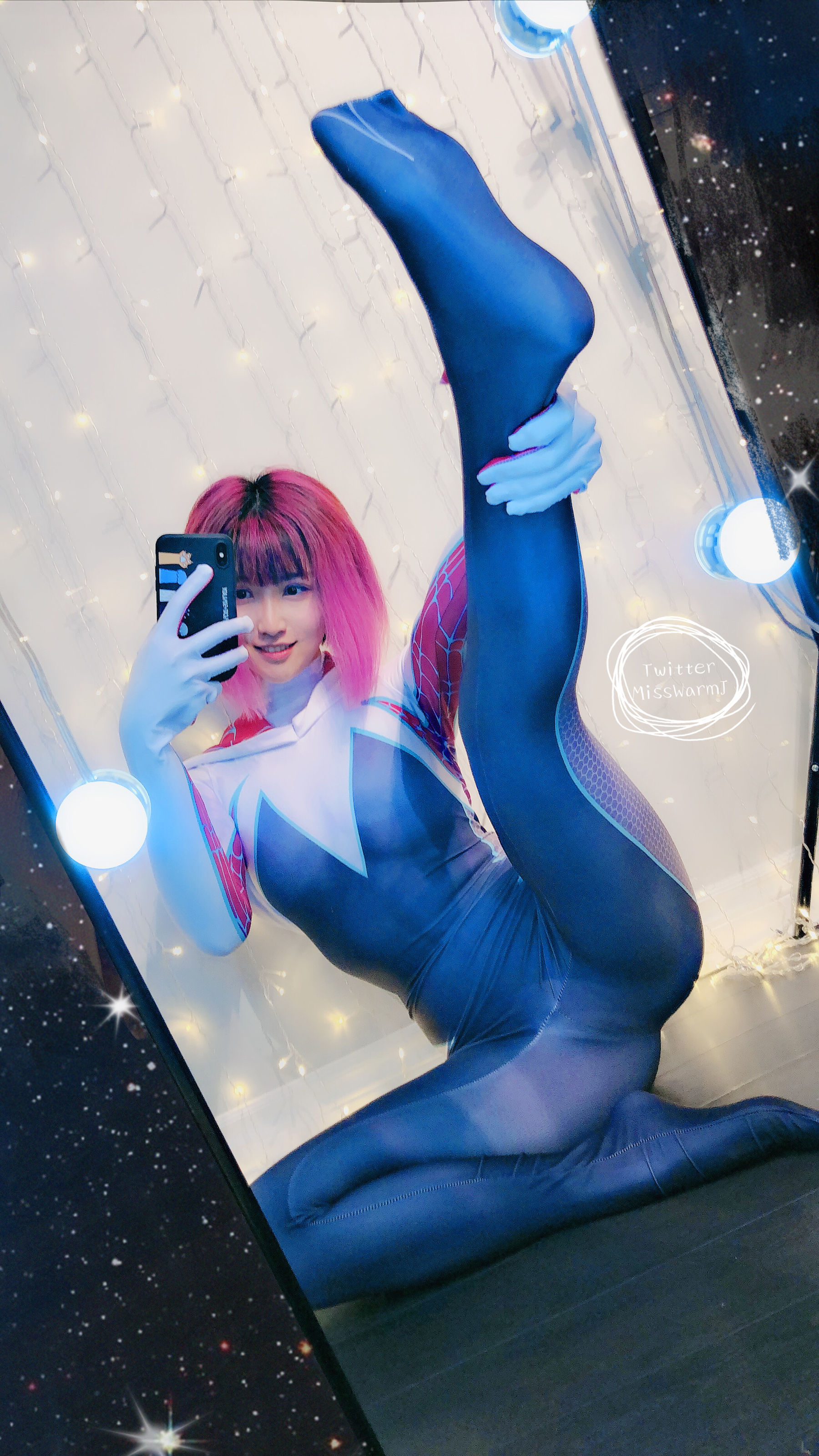 [福利COS] MisswarmJ - Spider Gwen/(43P)