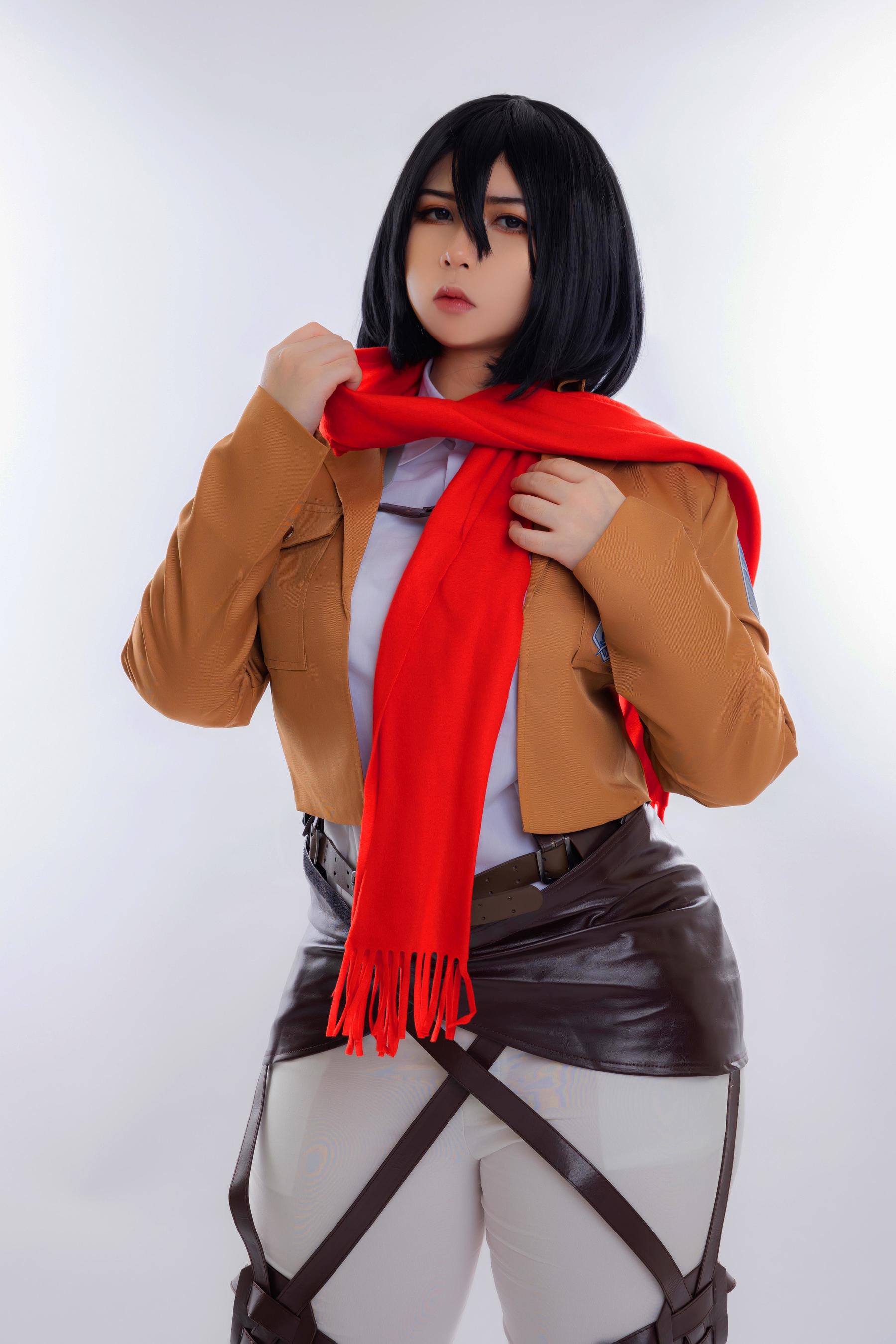 [福利COS] Uy Uy - Mikasa/(43P)