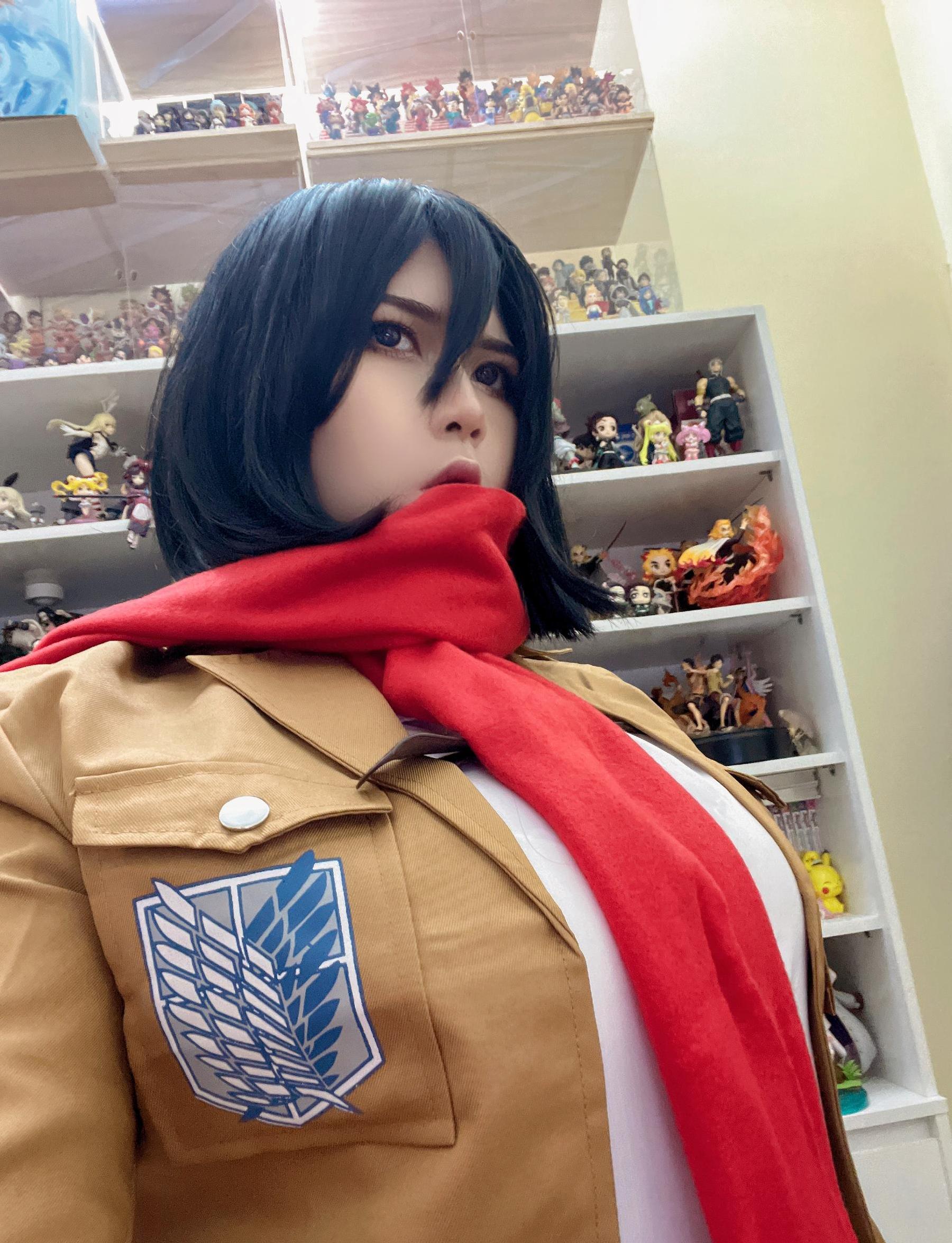 [福利COS] Uy Uy - Mikasa/(43P)