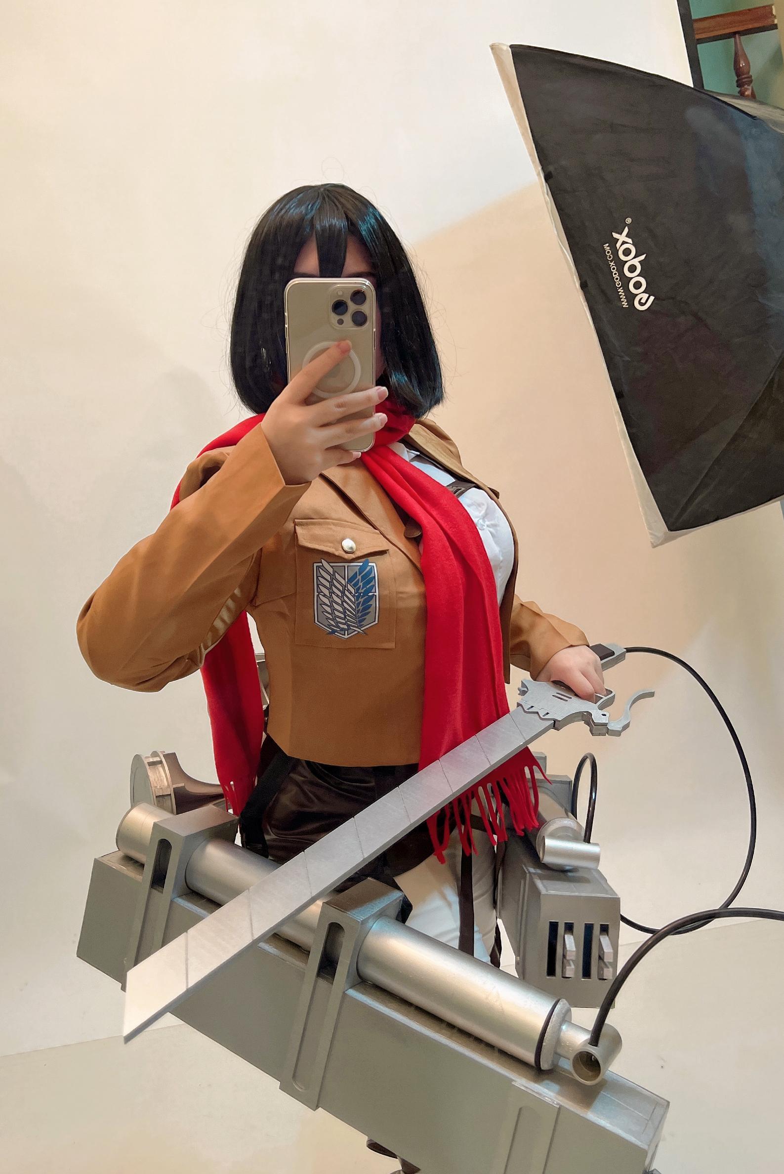 [福利COS] Uy Uy - Mikasa/(43P)