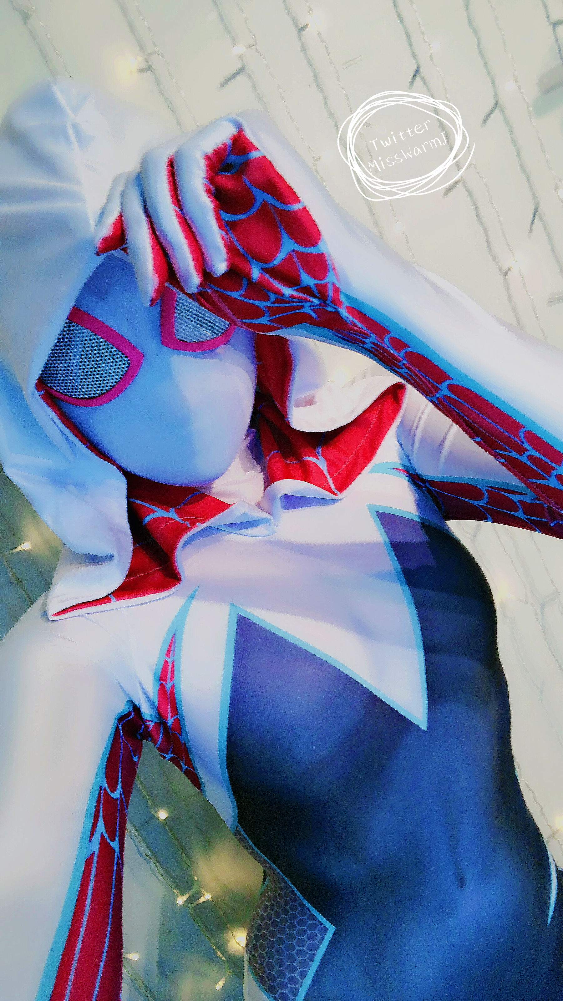 [福利COS] MisswarmJ - Spider Gwen/(43P)